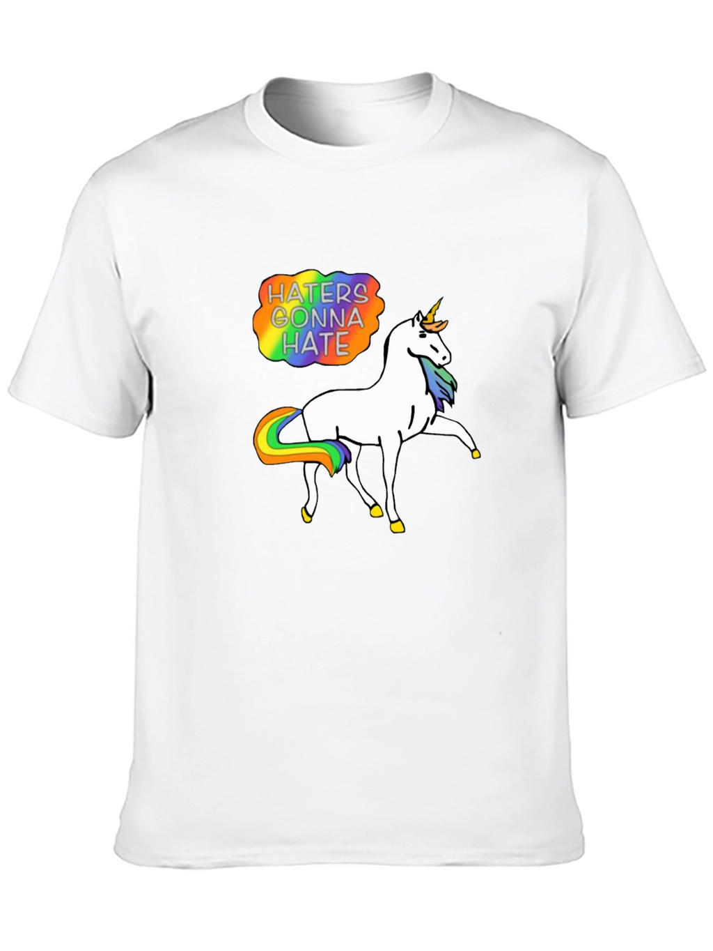 Haters Gonna Hate Unicorn T-Shirt