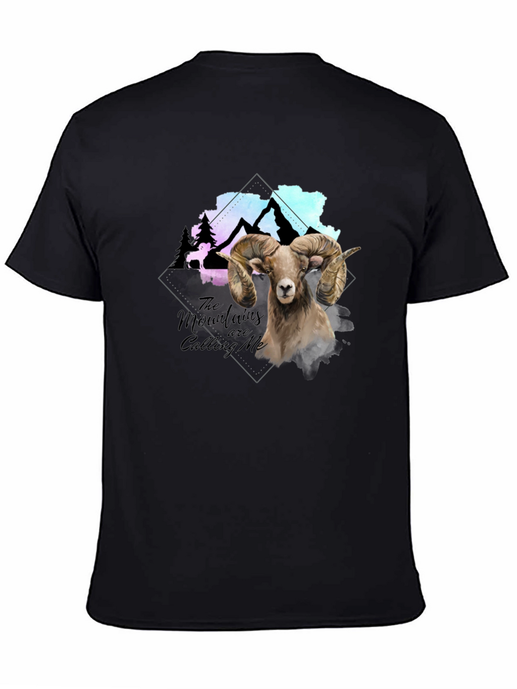 Mountain Calling Ram Graphic T-Shirt