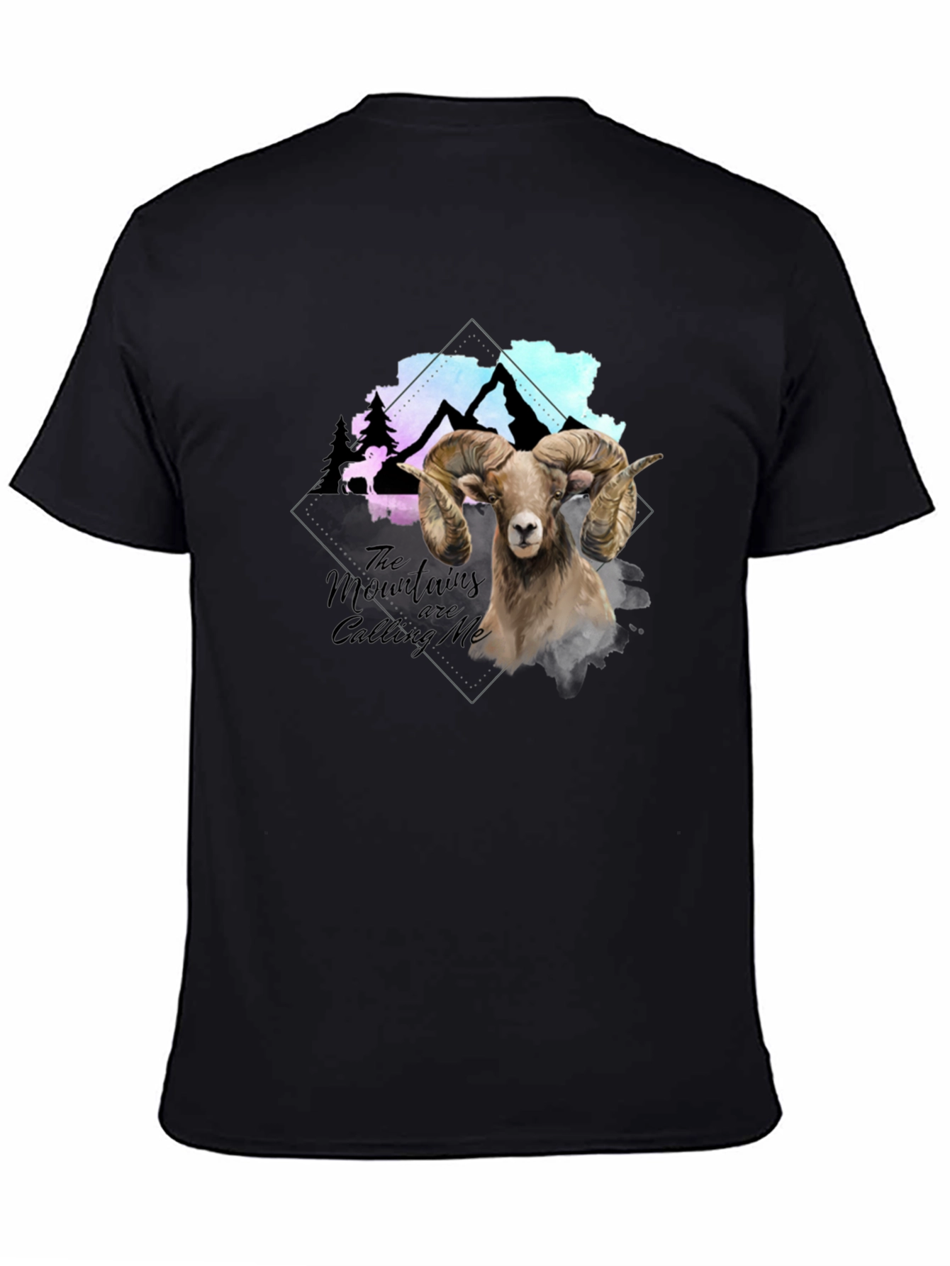 Mountain Calling Ram Graphic T-Shirt
