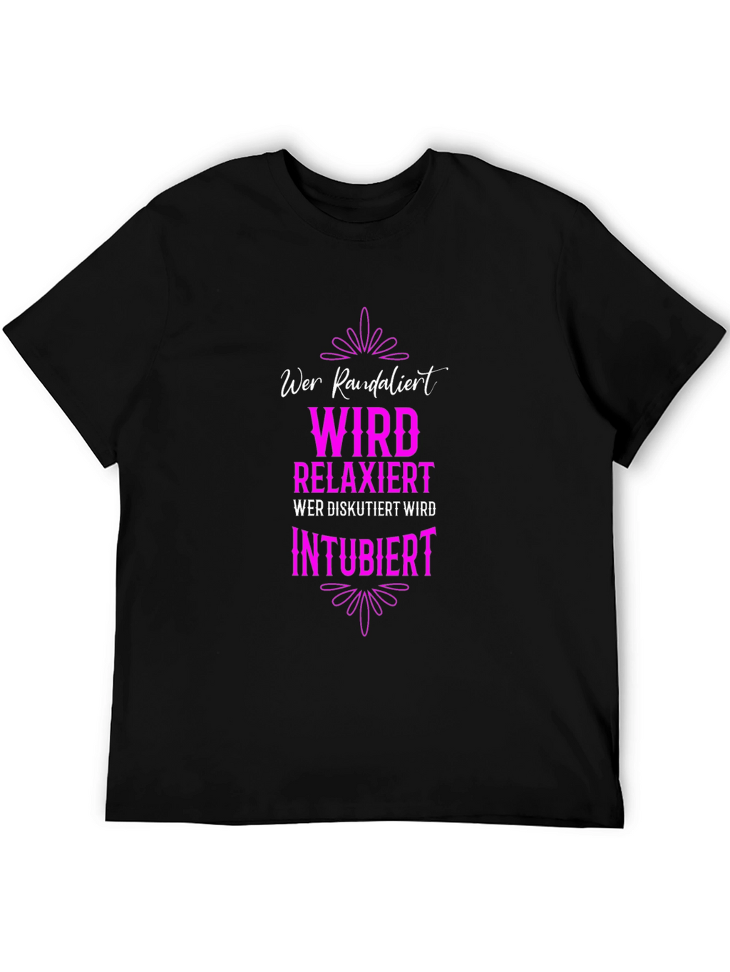 Wer Randalieirt Shirt - Relax Intubiert