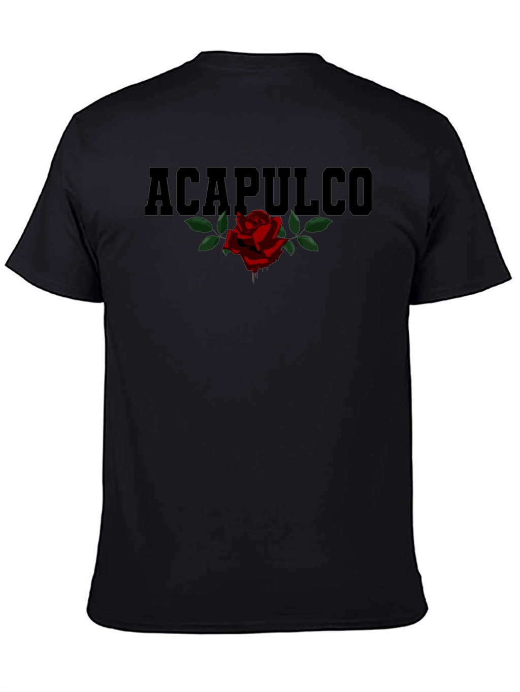 Acapulco Rose Graphic Print T-Shirt