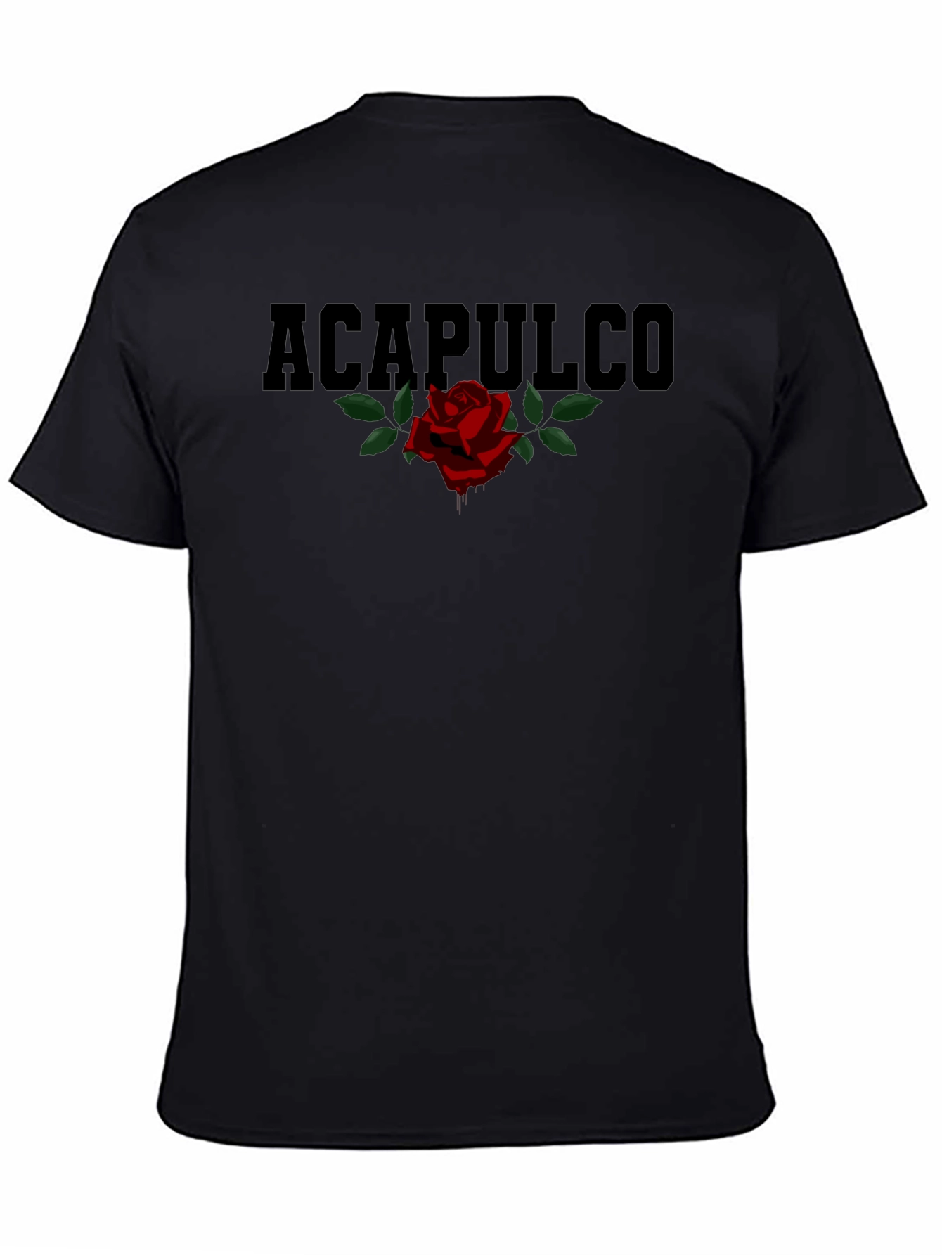 Acapulco Rose Graphic Print T-Shirt
