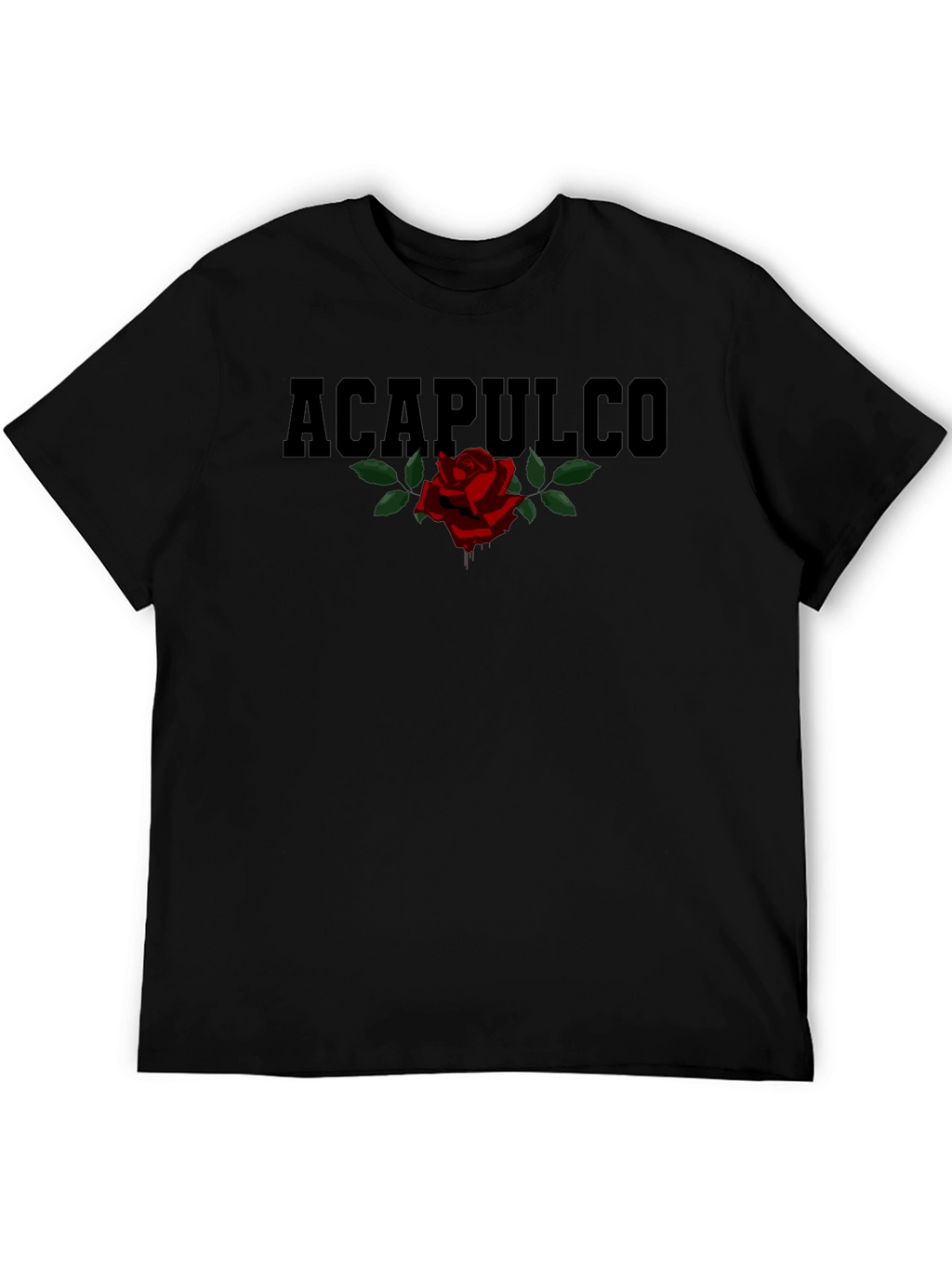 Acapulco Rose Graphic Print T-Shirt