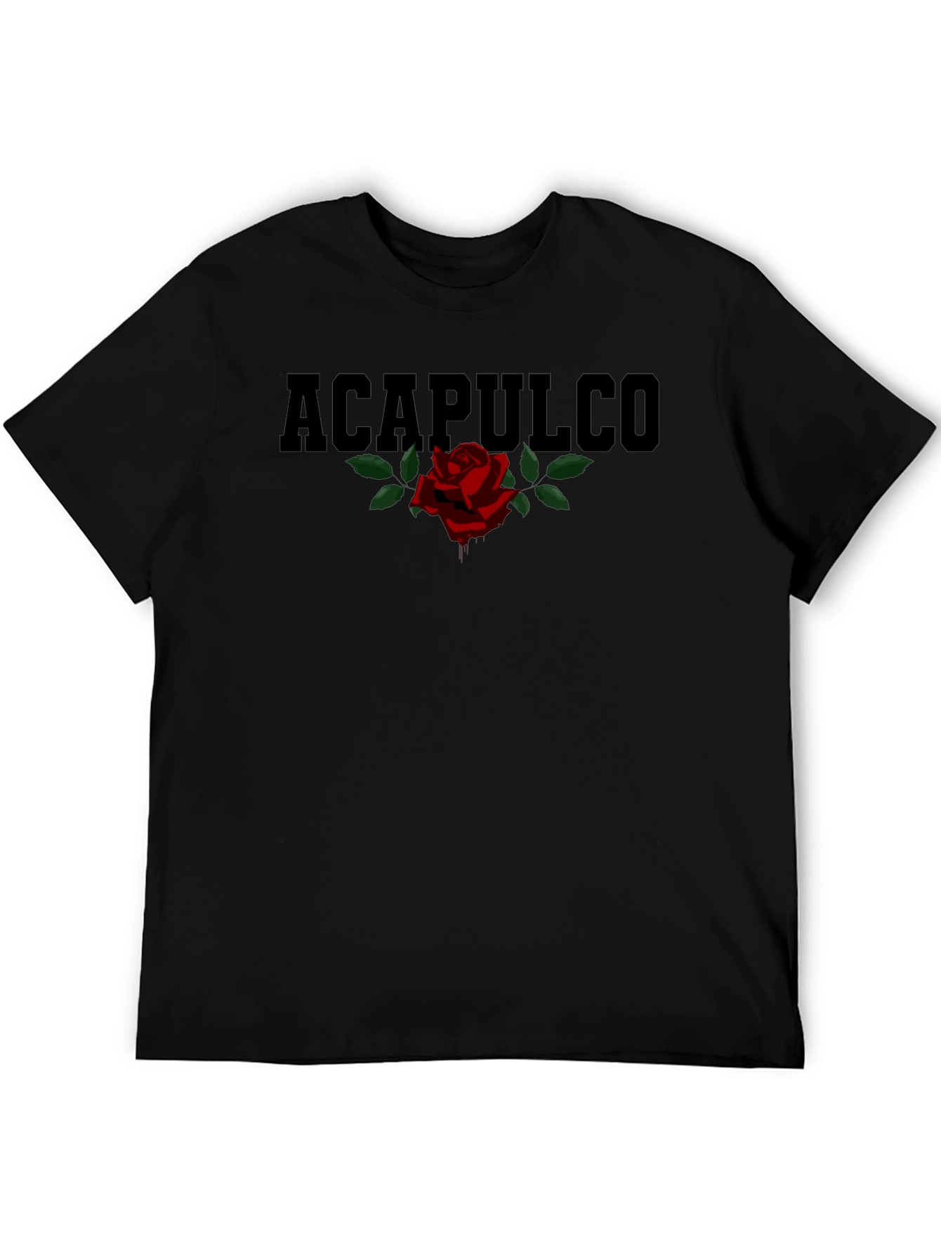 Acapulco Rose Graphic Print T-Shirt