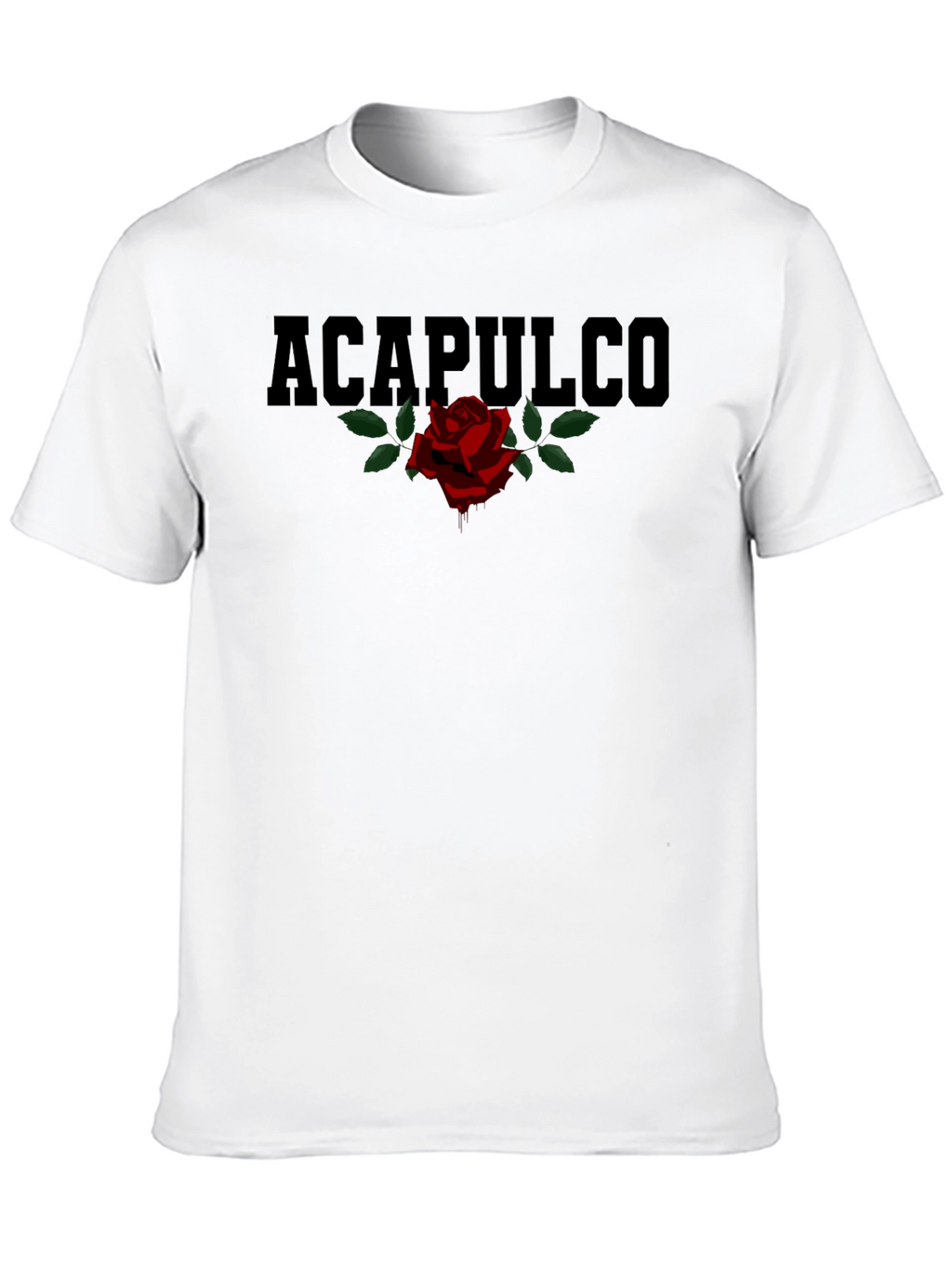 Acapulco Rose Graphic Print T-Shirt