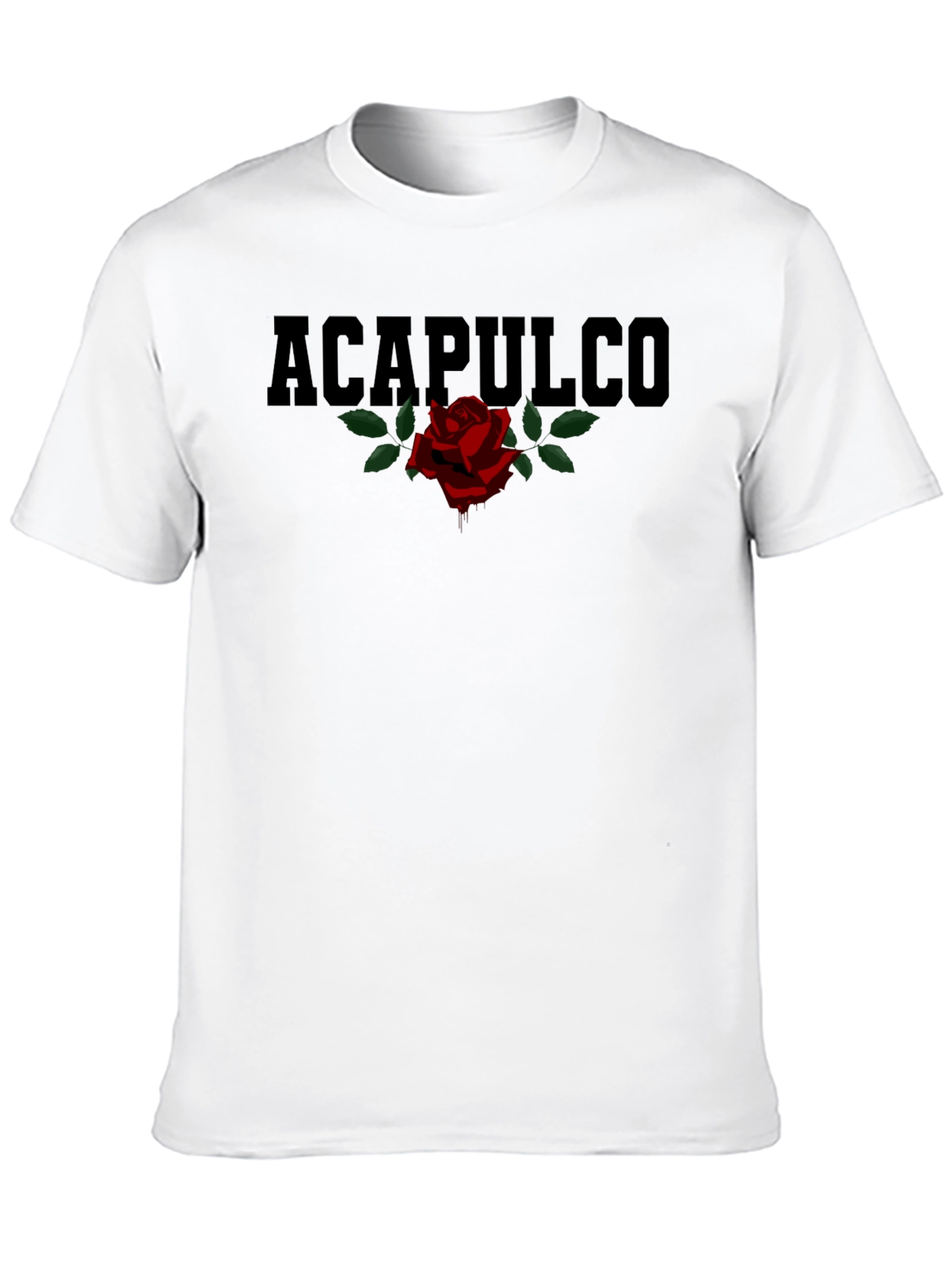 Acapulco Rose Graphic Print T-Shirt