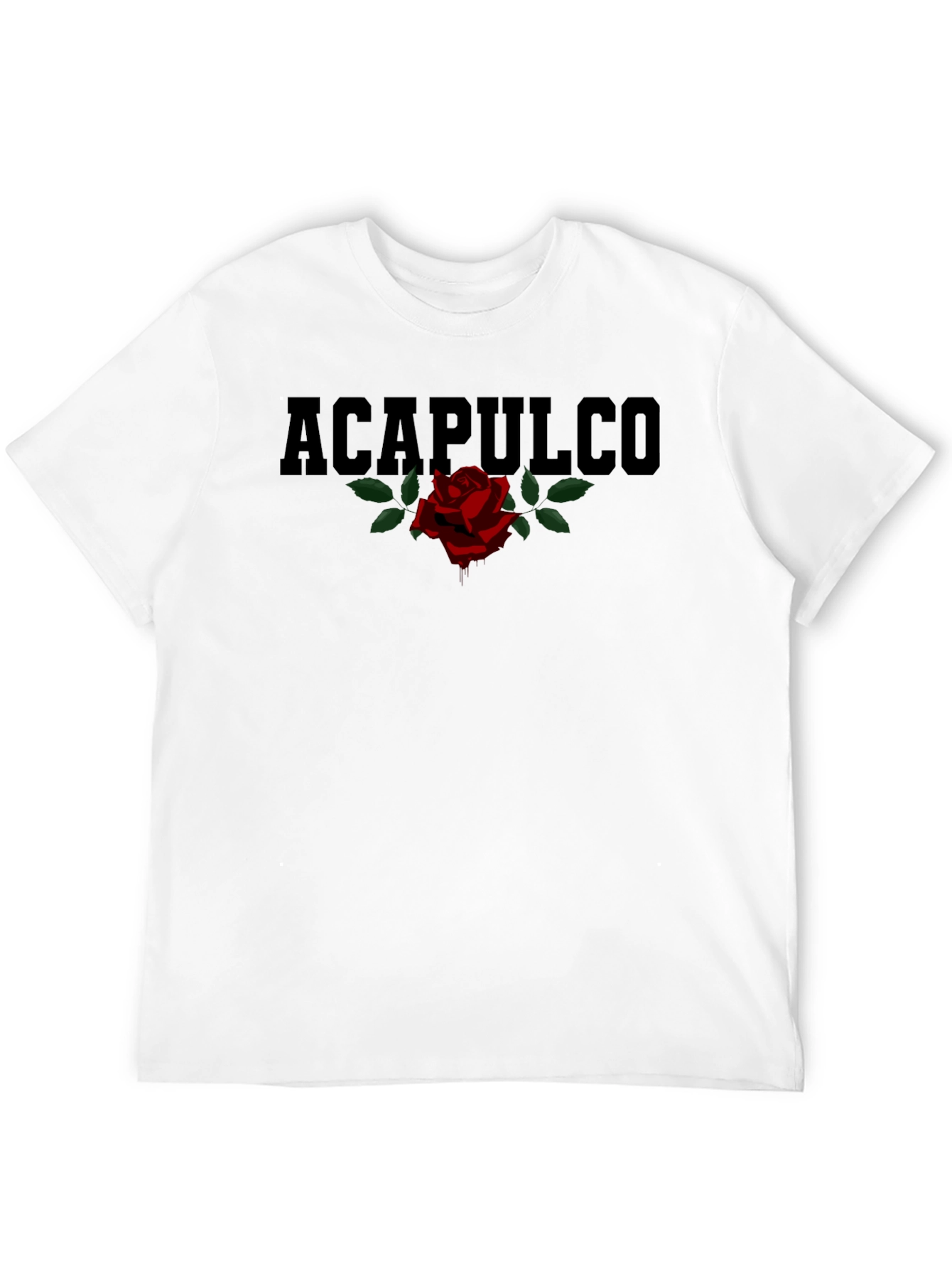 Acapulco Rose Graphic Print T-Shirt