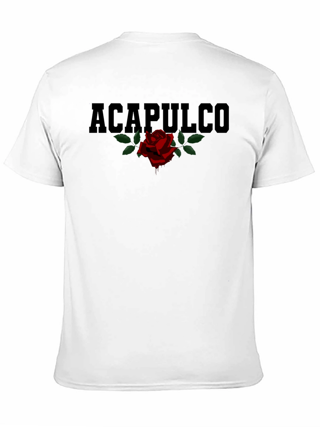 Acapulco Rose Graphic Print T-Shirt