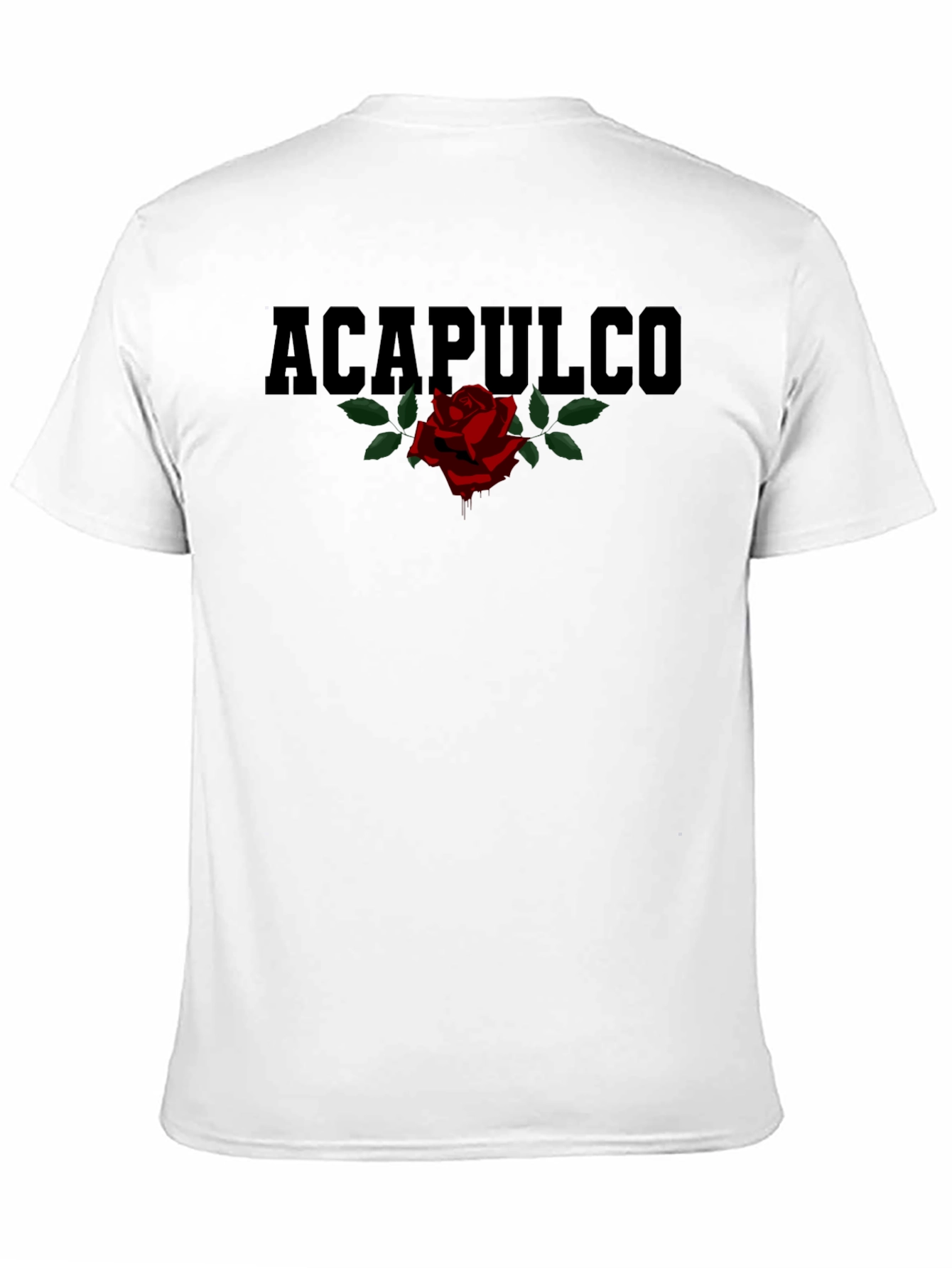 Acapulco Rose Graphic Print T-Shirt