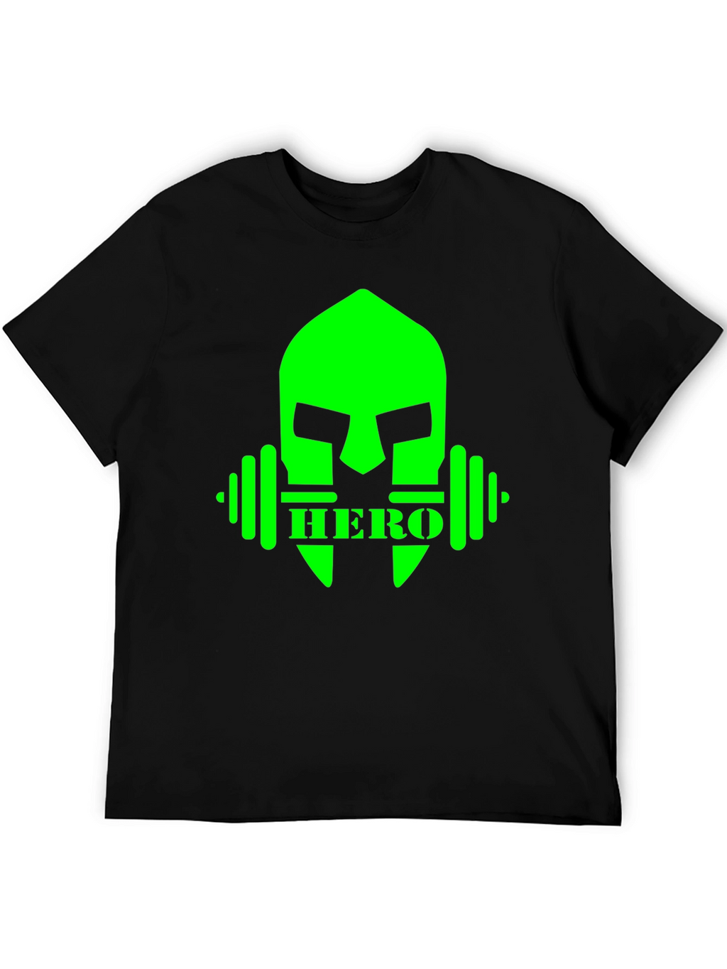 Hero Spartan Gym T-Shirt - Black Fitness Apparel