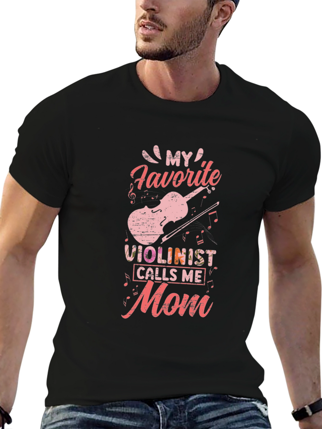 My Favorite Violinist Mom T-Shirt