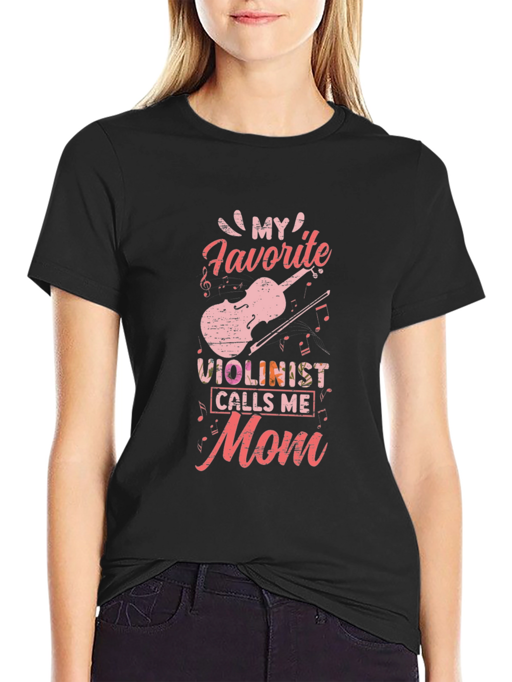 My Favorite Violinist Mom T-Shirt