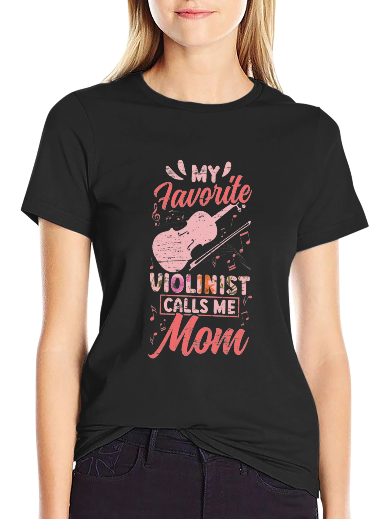 My Favorite Violinist Mom T-Shirt