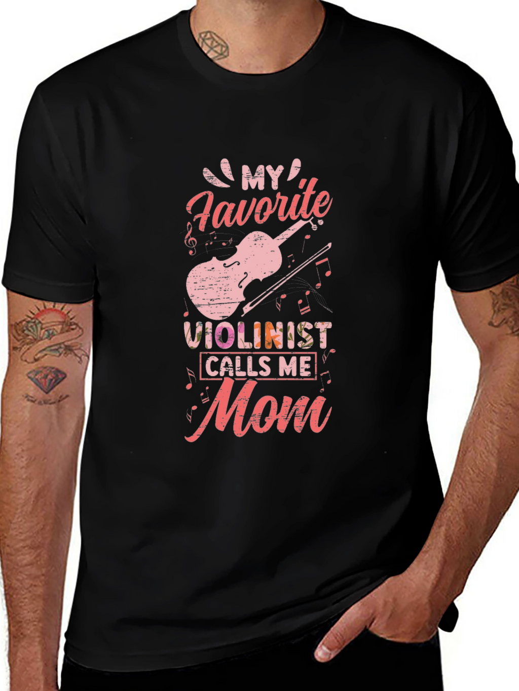 My Favorite Violinist Mom T-Shirt