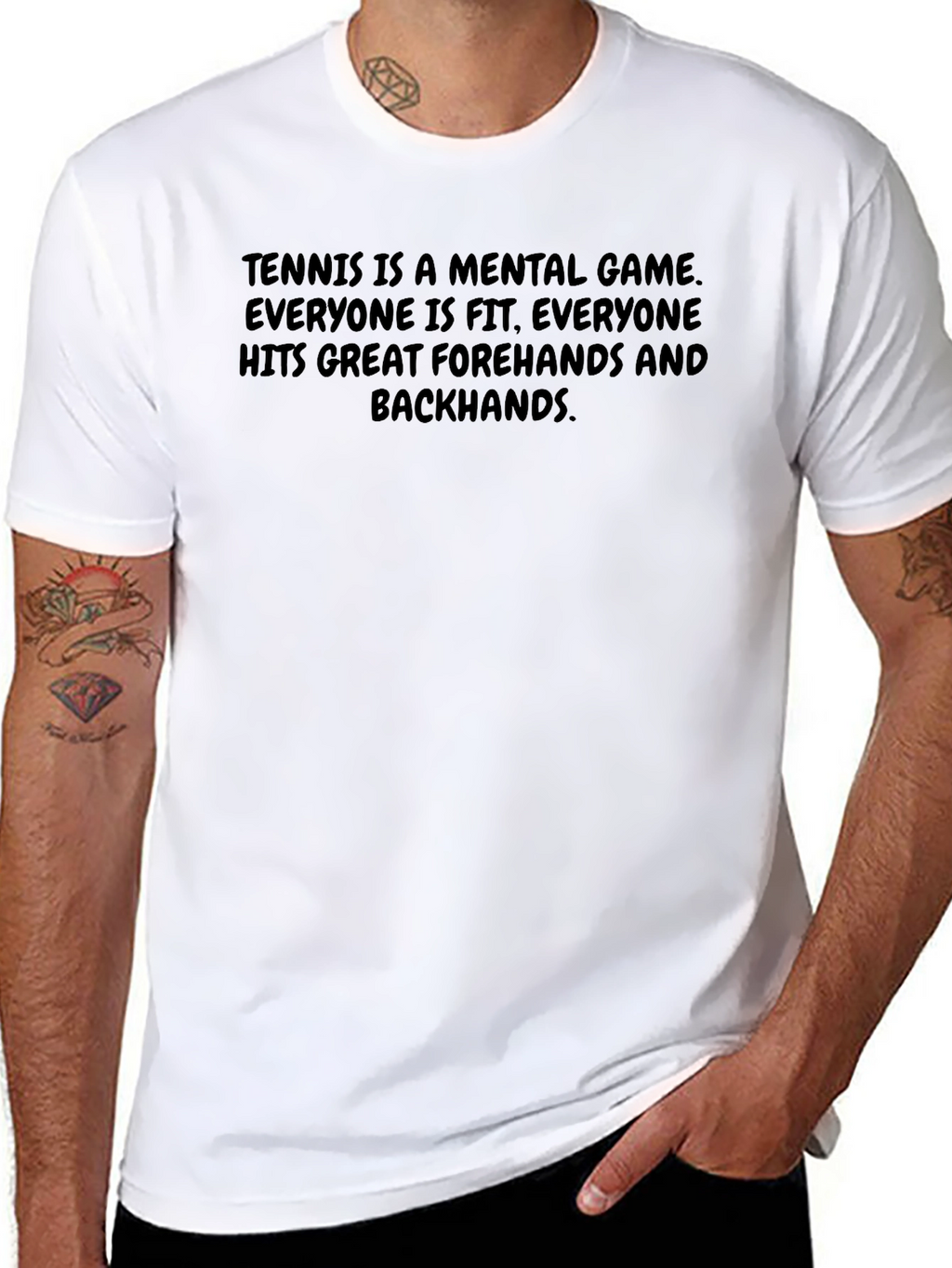 Tennis is Mental Game T-Shirt