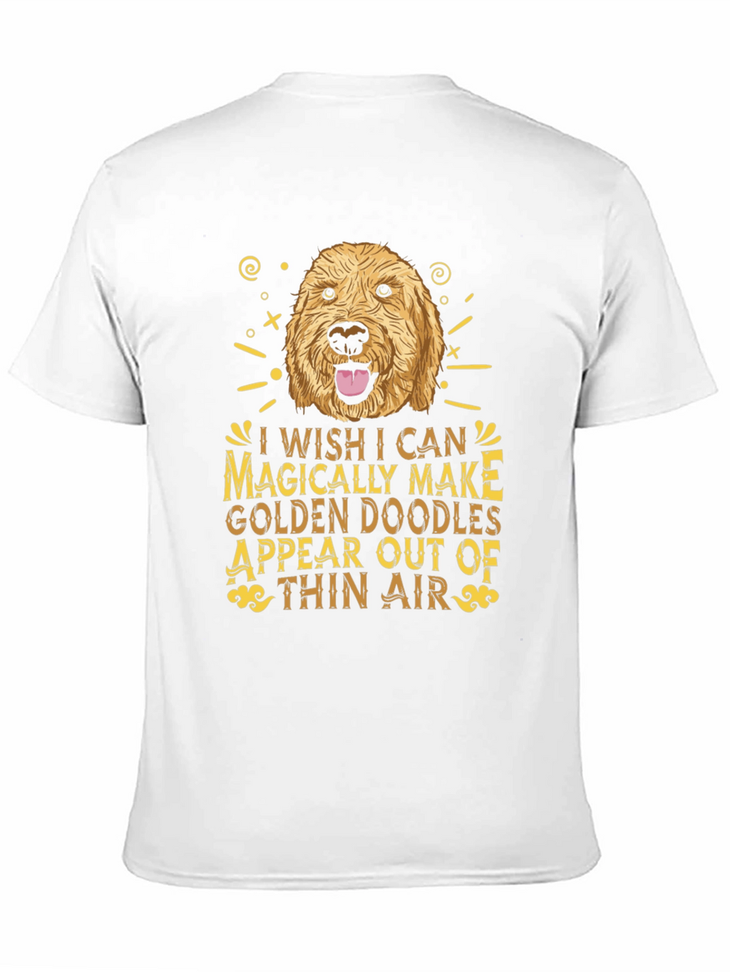 Golden Doodle Wish Graphic Tee - Black