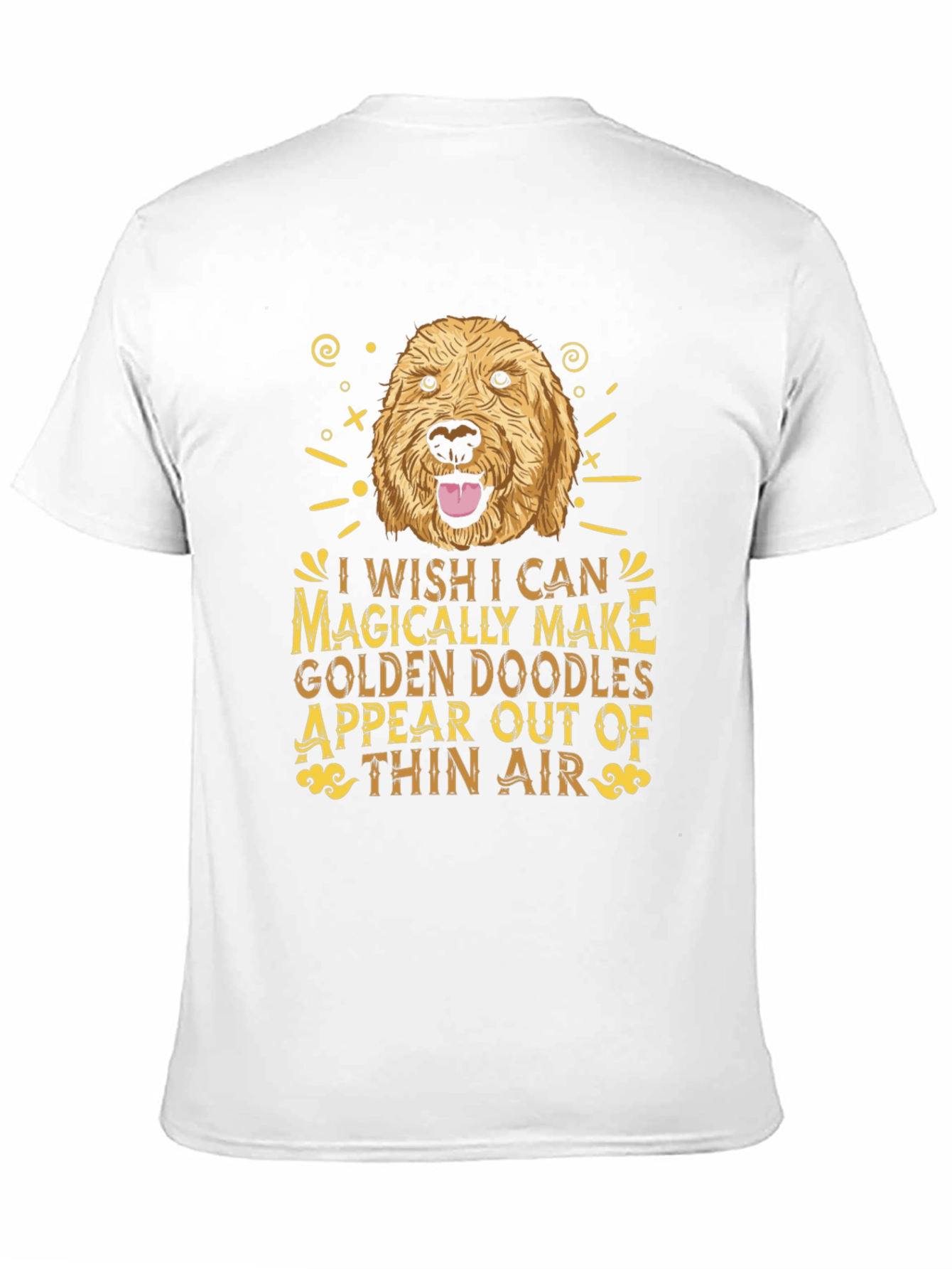 Golden Doodle Wish Graphic Tee - Black