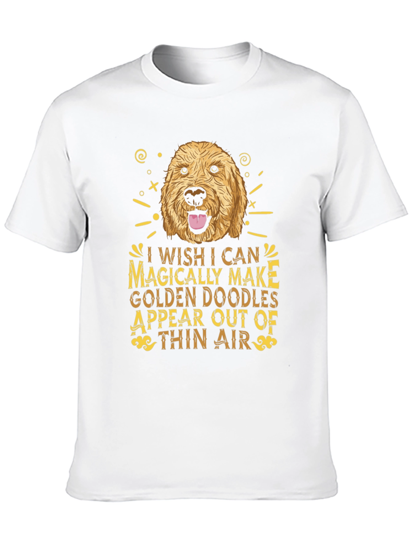 Golden Doodle Wish Graphic Tee - Black