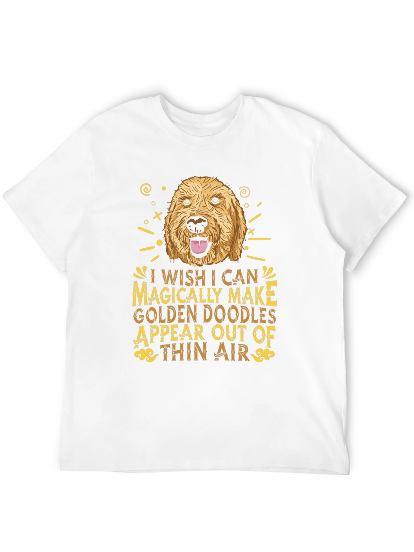 Golden Doodle Wish Graphic Tee - Black
