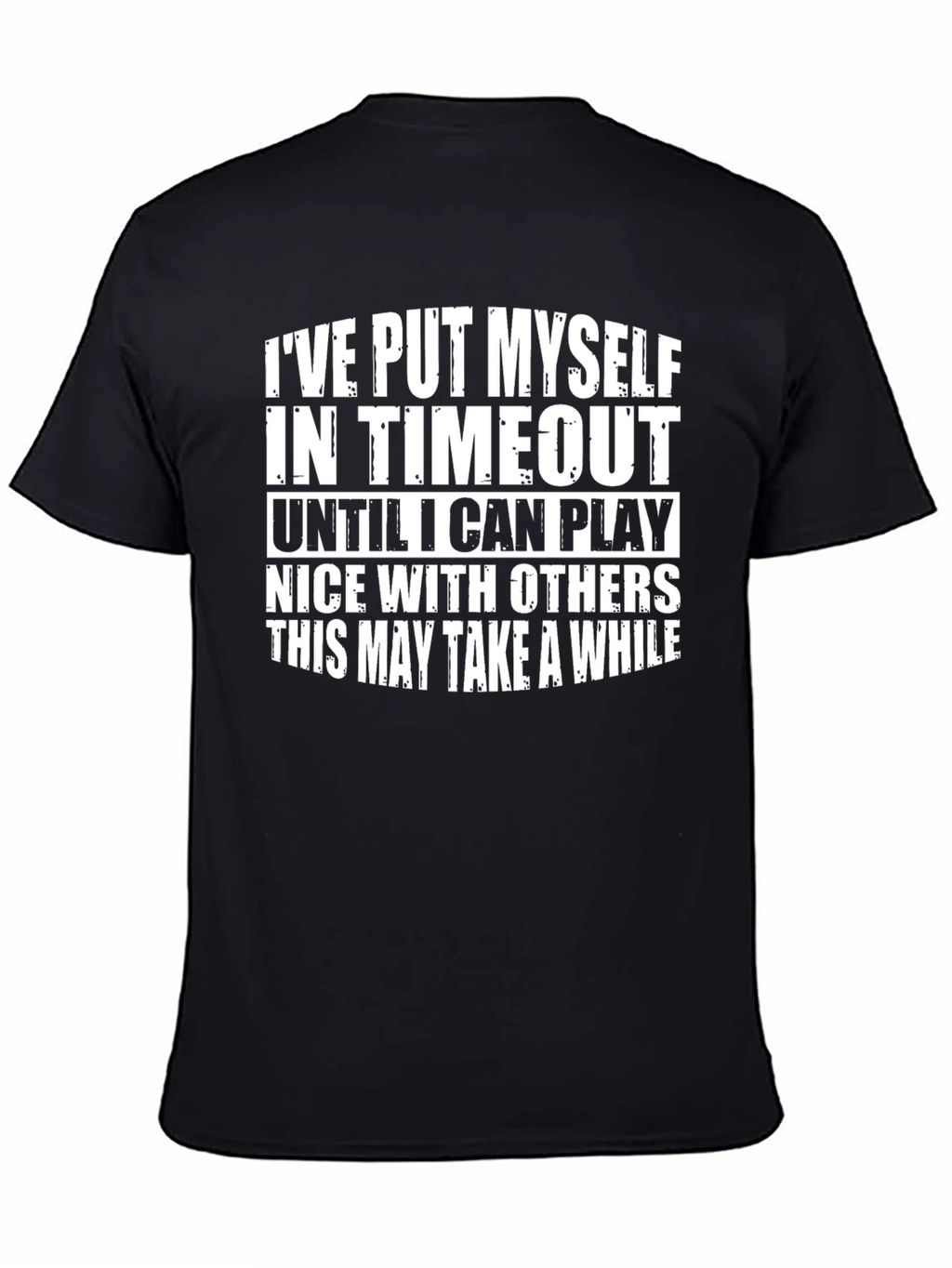 Funny Time Out Graphic T-Shirt