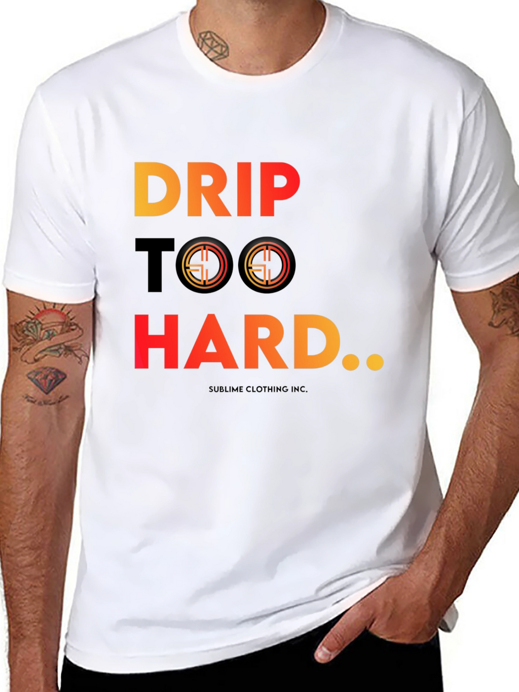 Drip Too Hard Graphic Tee
