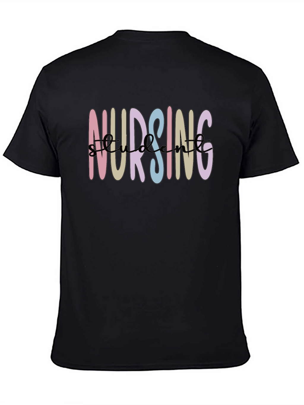 Nursing Student T-Shirt - Black