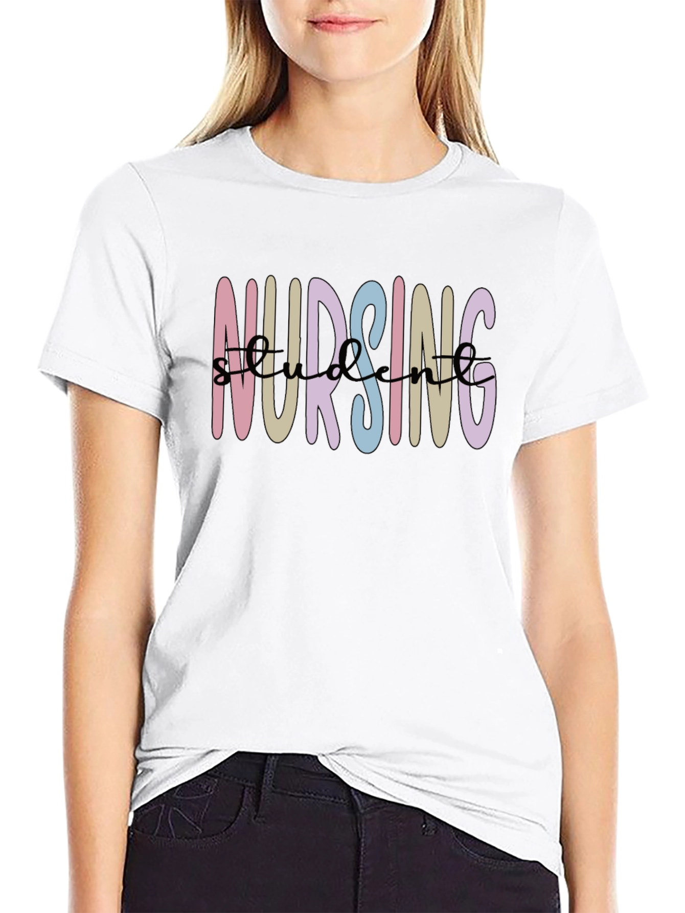 Nursing Student T-Shirt - Black