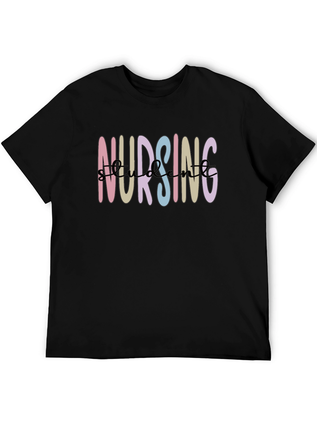 Nursing Student T-Shirt - Black