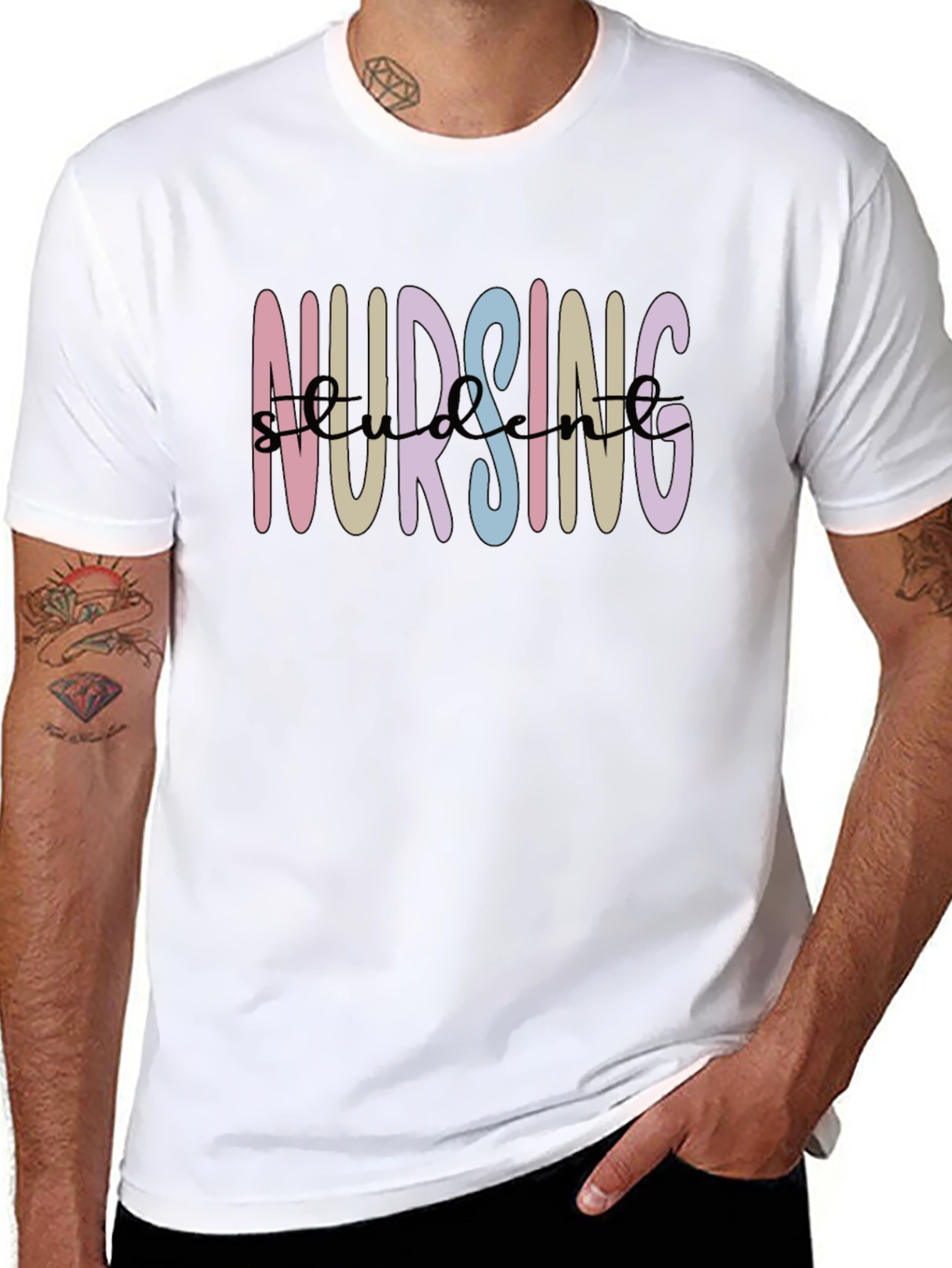 Nursing Student T-Shirt - Black