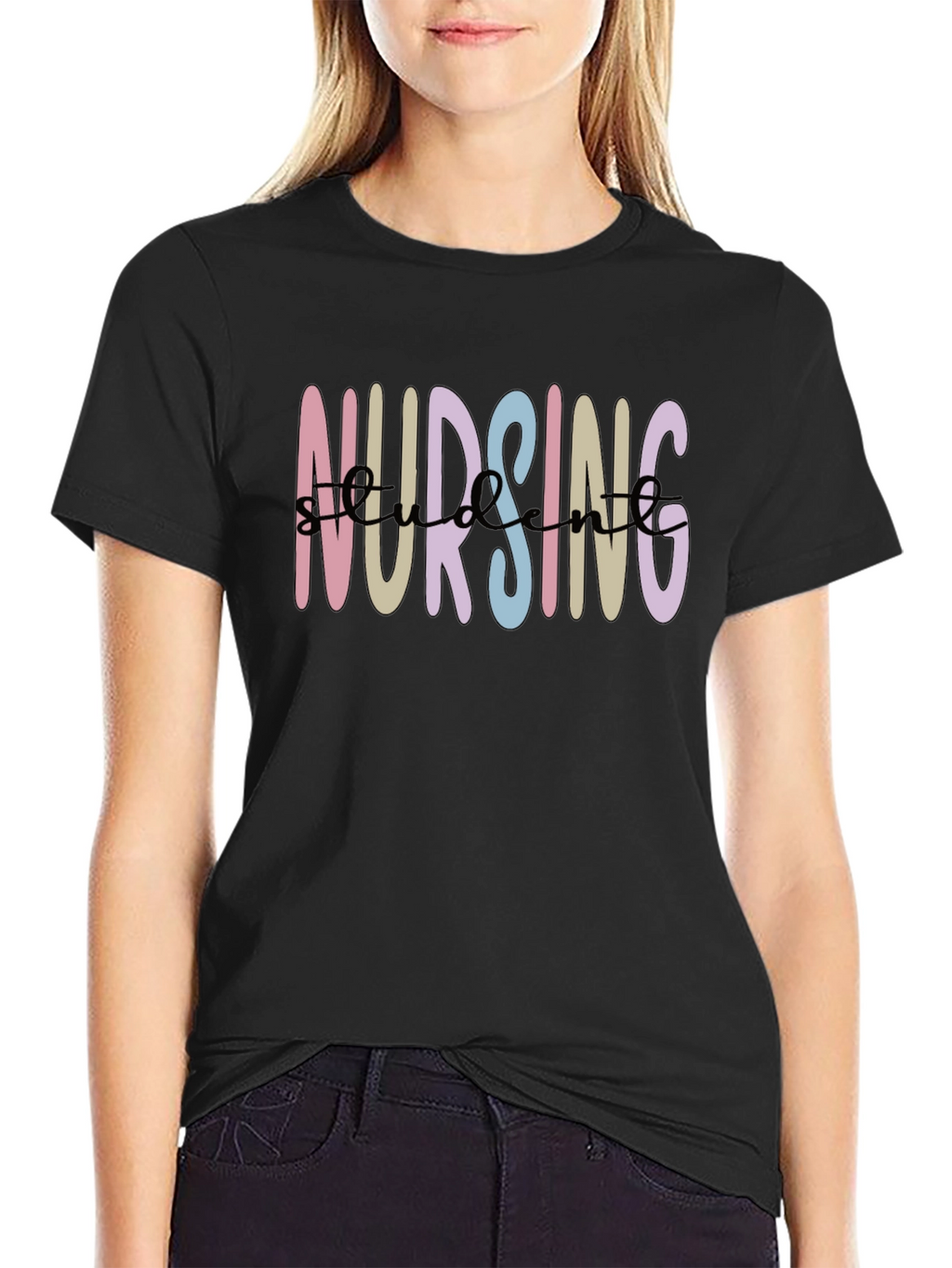 Nursing Student T-Shirt - Black