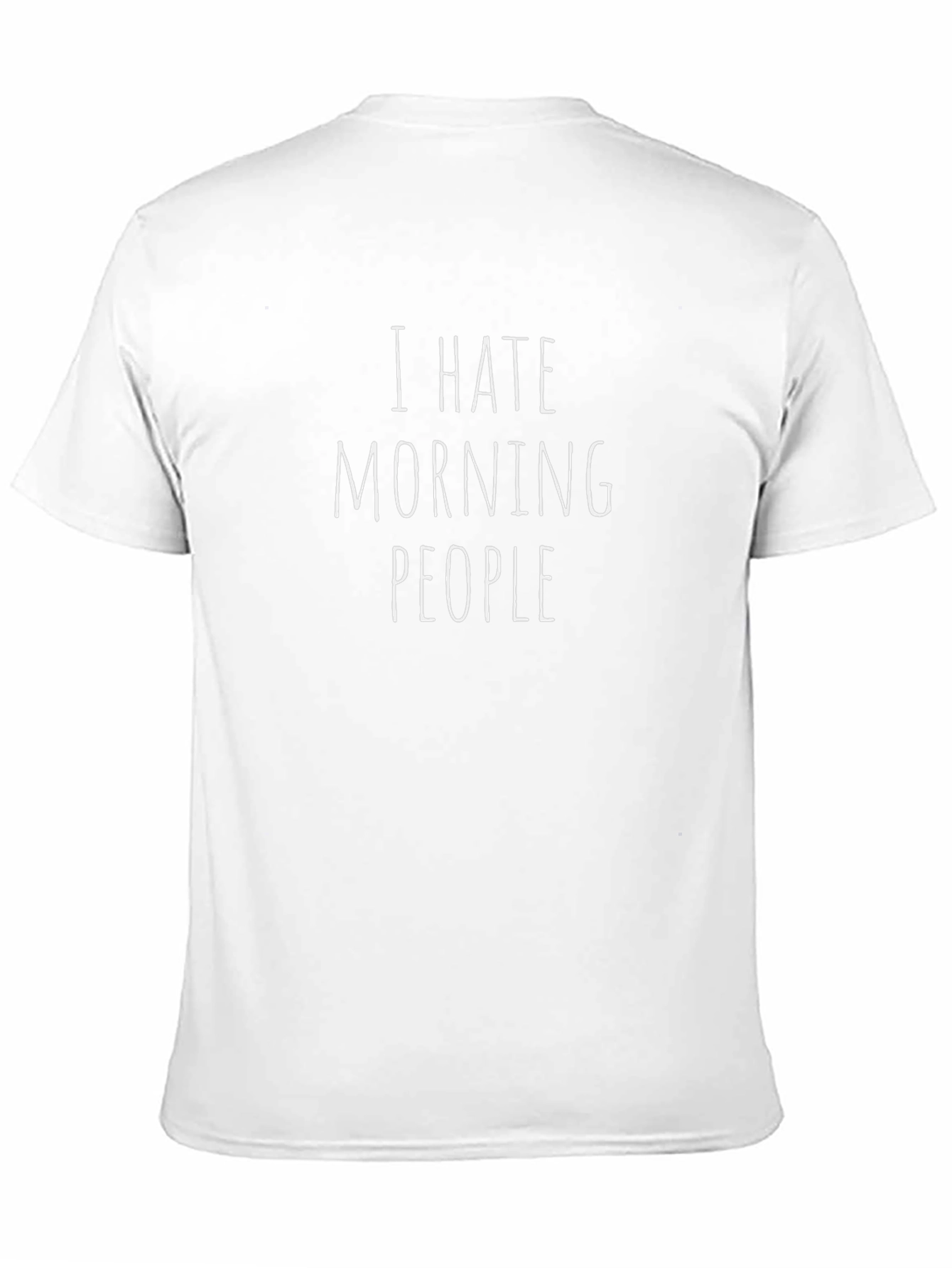 I Hate Morning People Graphic Tee