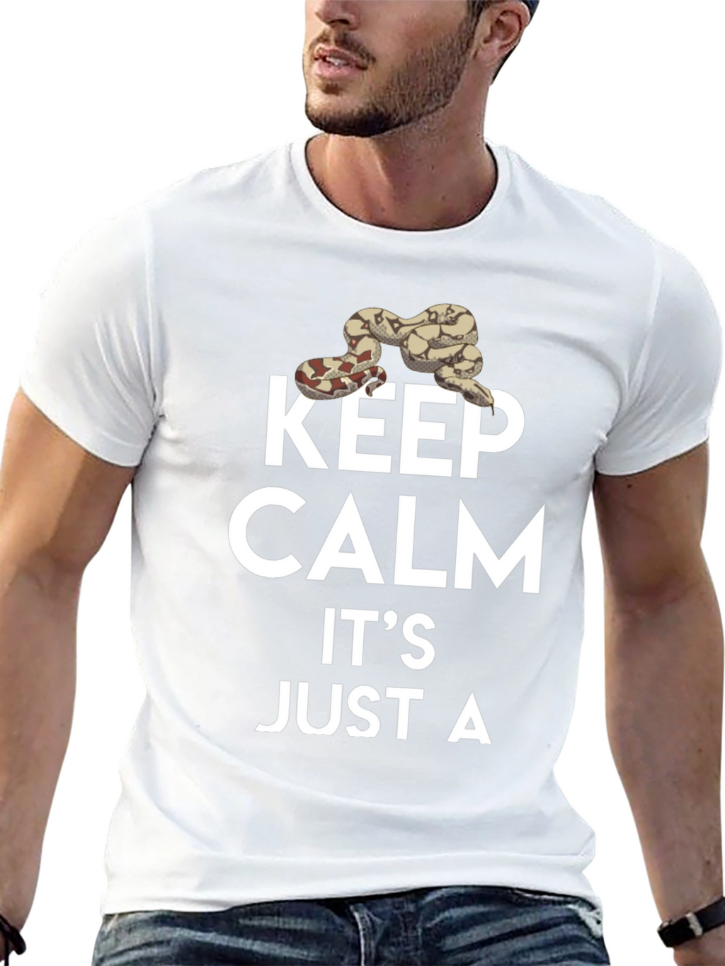 Keep Calm Its Just A Snake T-Shirt