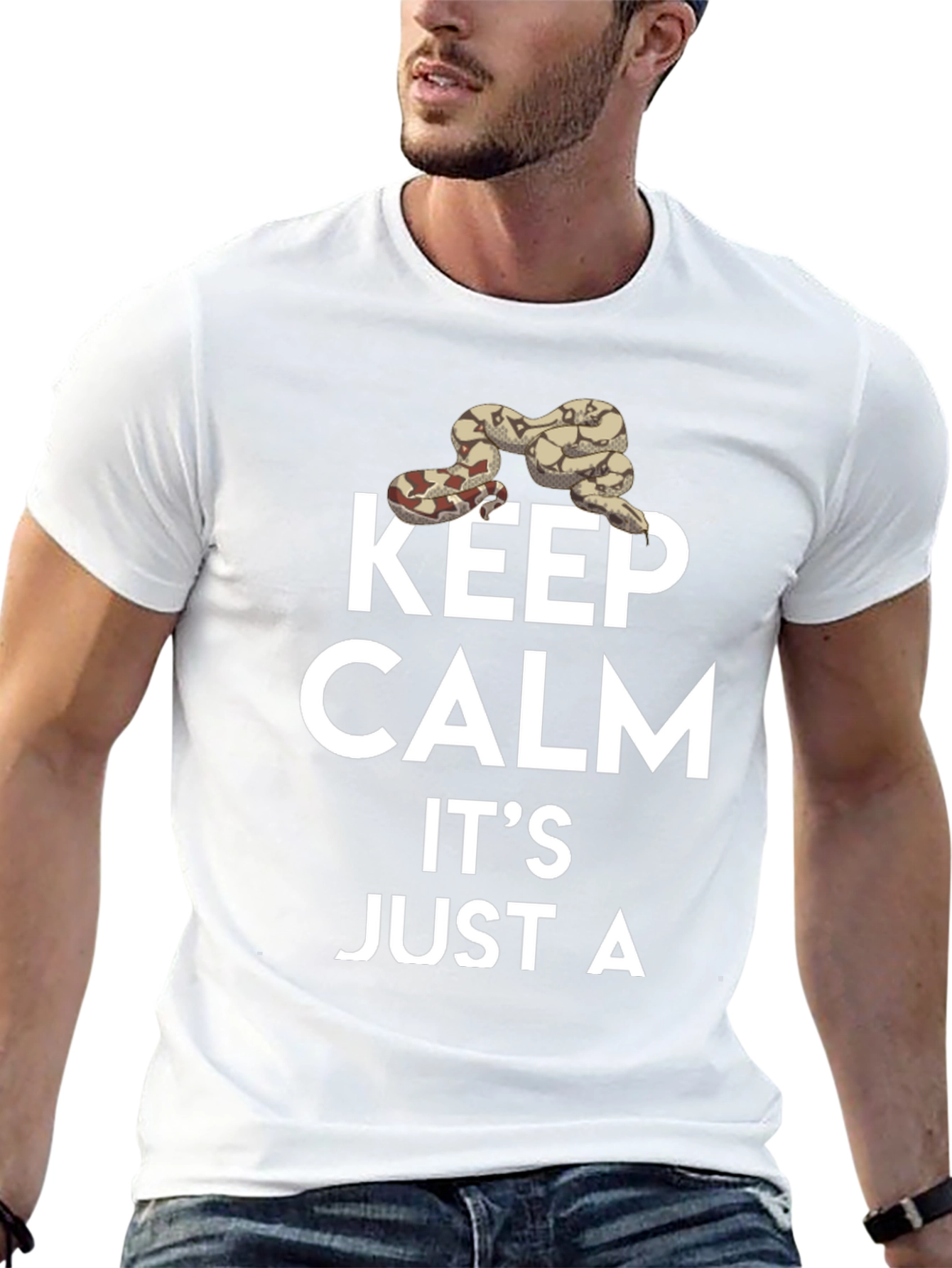 Keep Calm Its Just A Snake T-Shirt