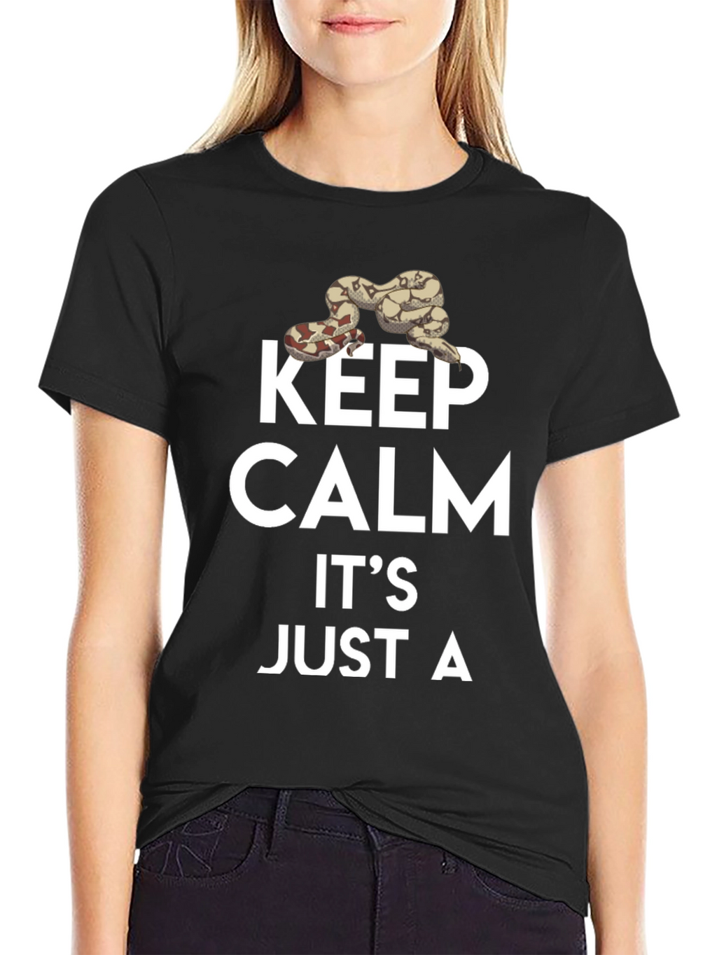Keep Calm Its Just A Snake T-Shirt