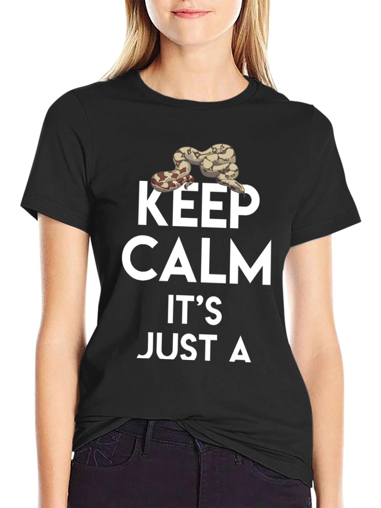 Keep Calm Its Just A Snake T-Shirt