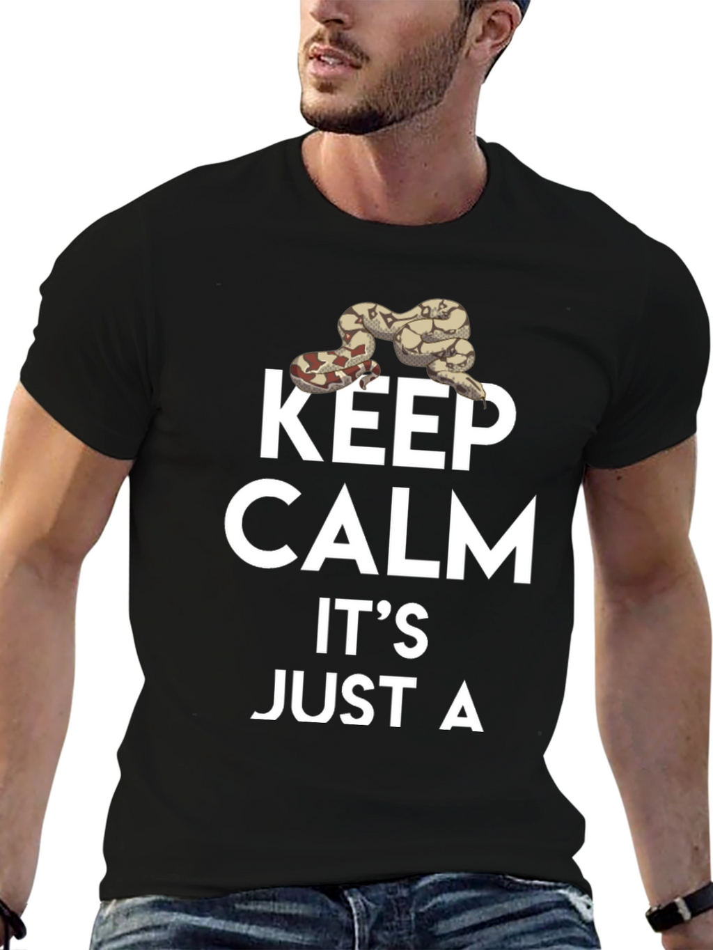 Keep Calm Its Just A Snake T-Shirt