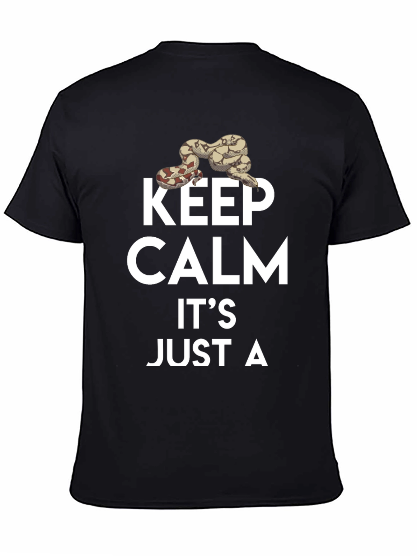 Keep Calm Its Just A Snake T-Shirt