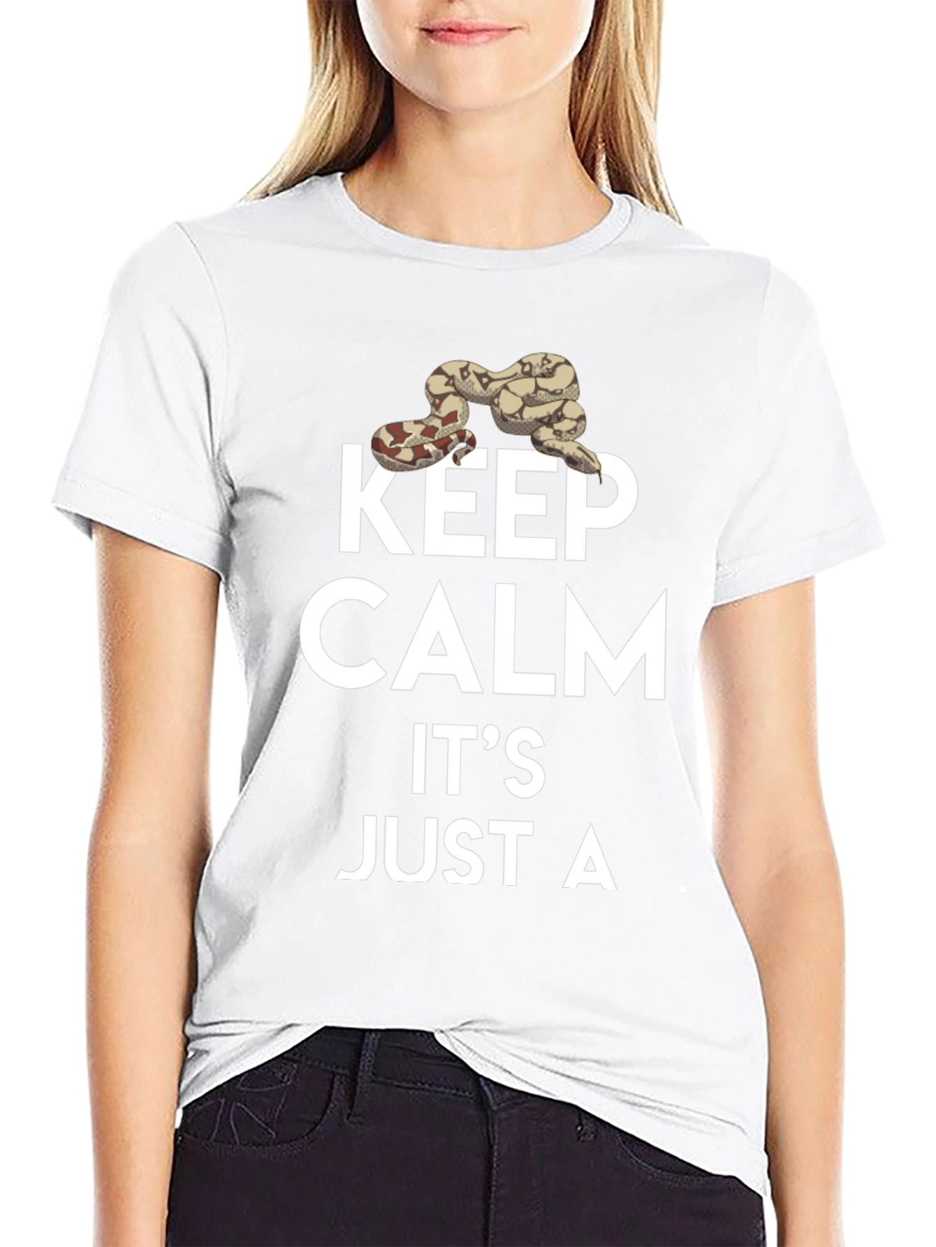 Keep Calm Its Just A Snake T-Shirt