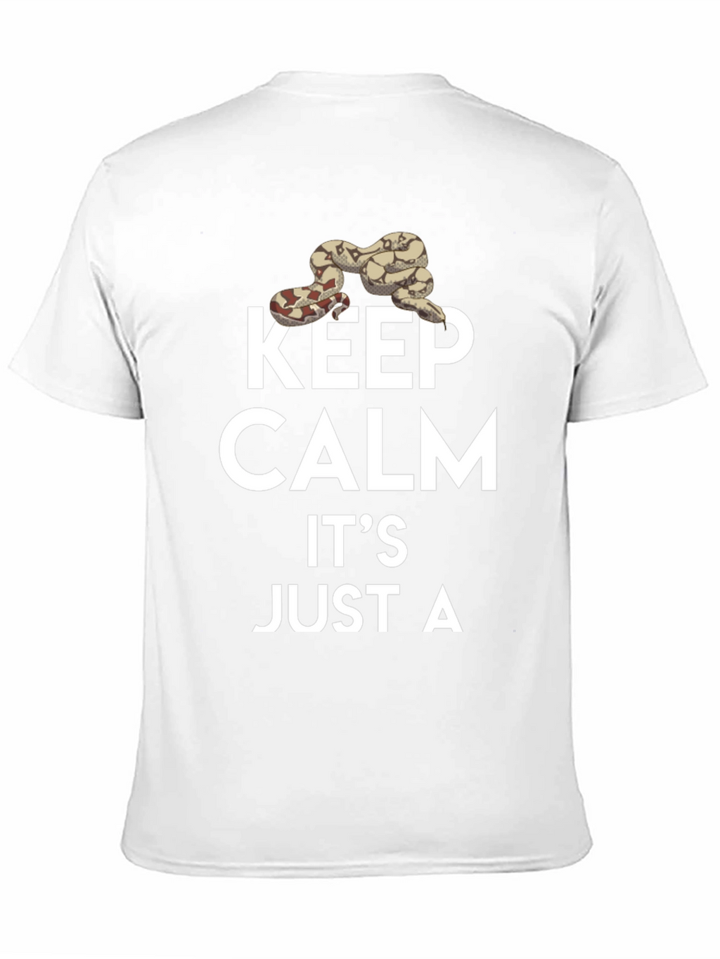 Keep Calm Its Just A Snake T-Shirt