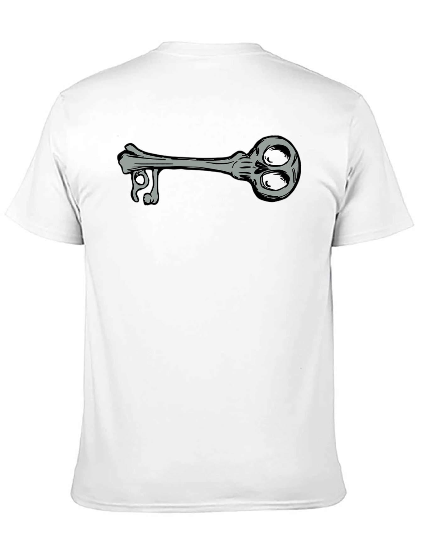 Skeleton Key Graphic Tee - Unisex Black T-Shirt