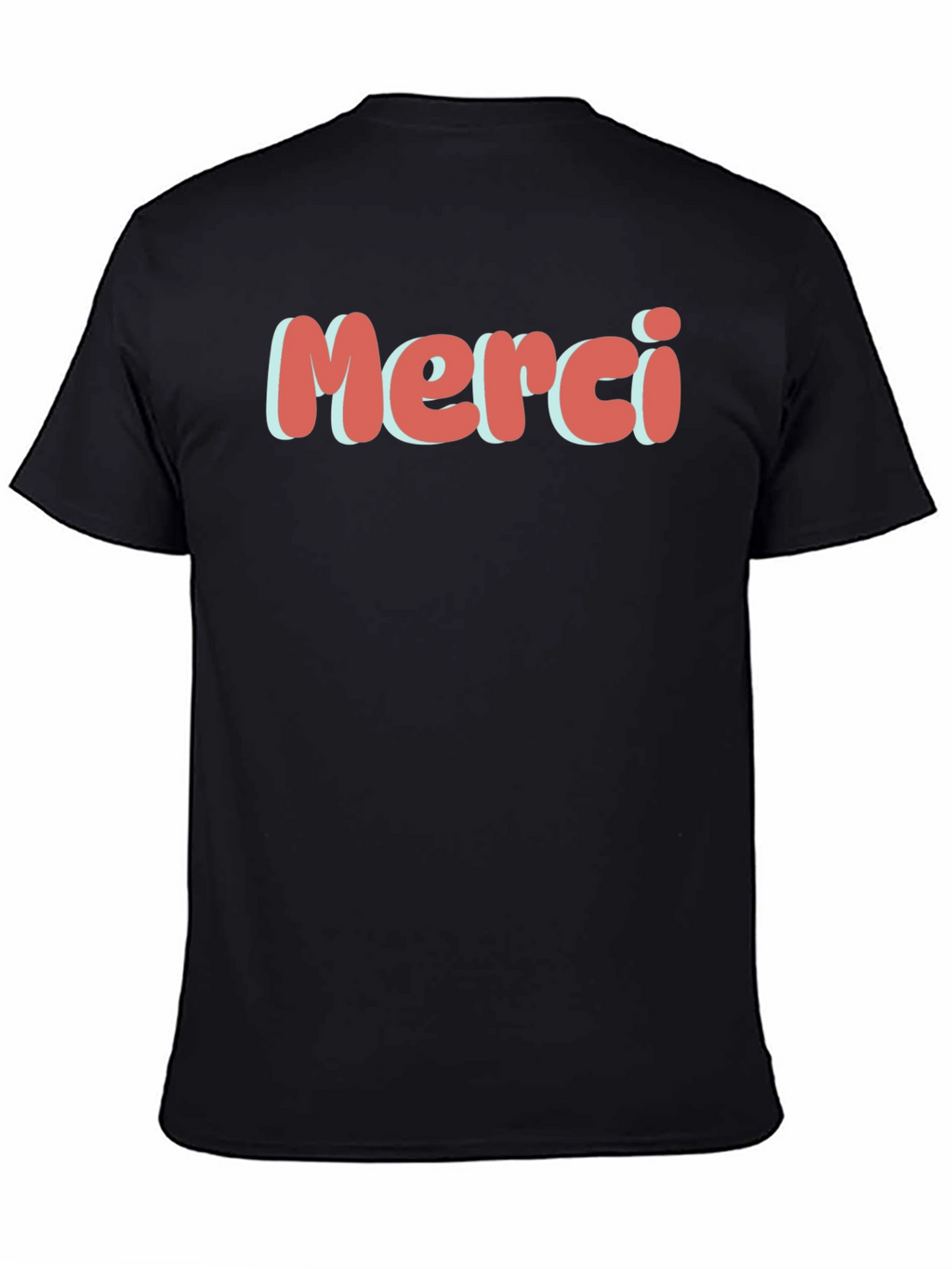 Merci Graphic Tee - Stylish Casual Wear