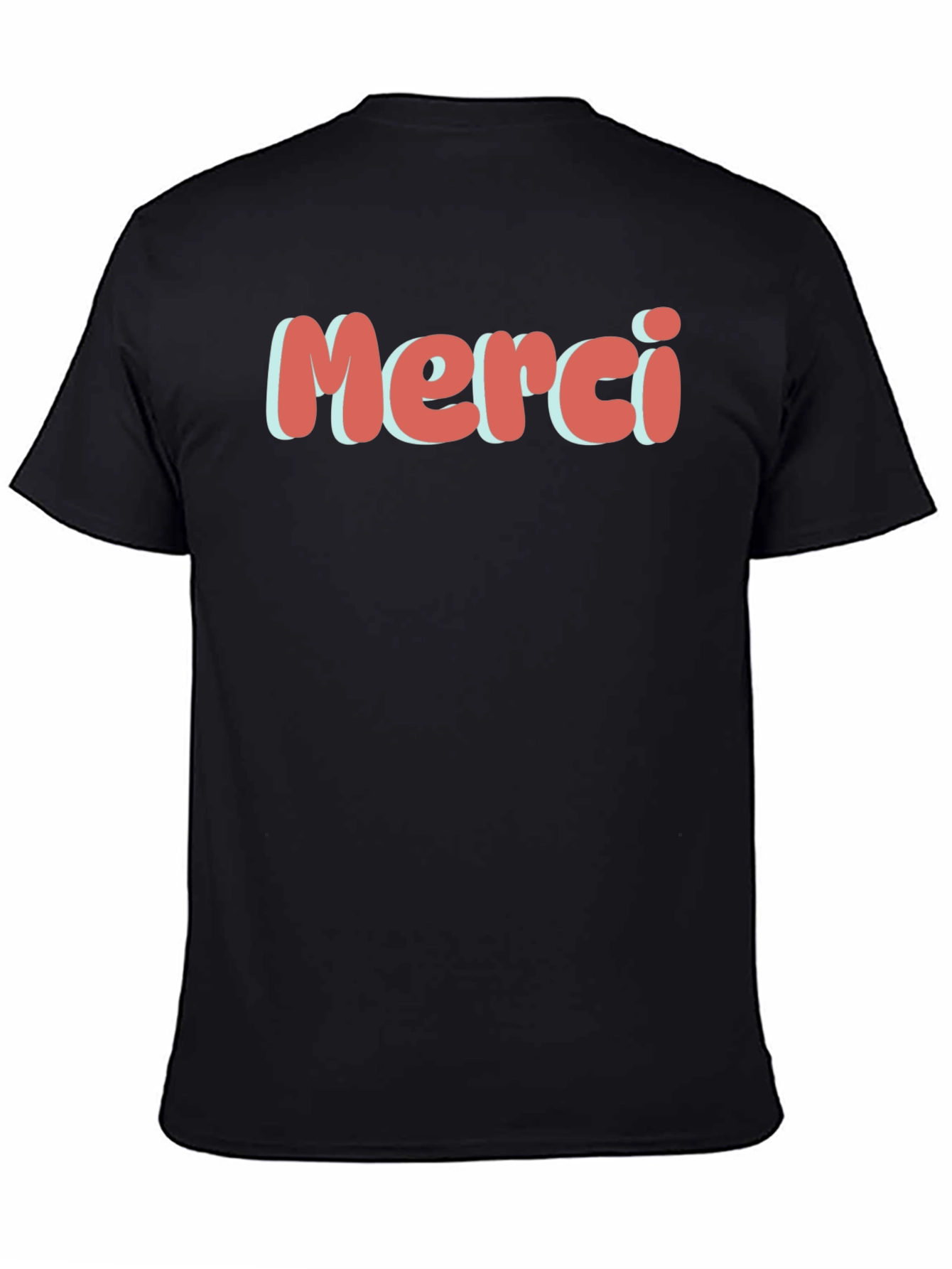 Merci Graphic Tee - Stylish Casual Wear