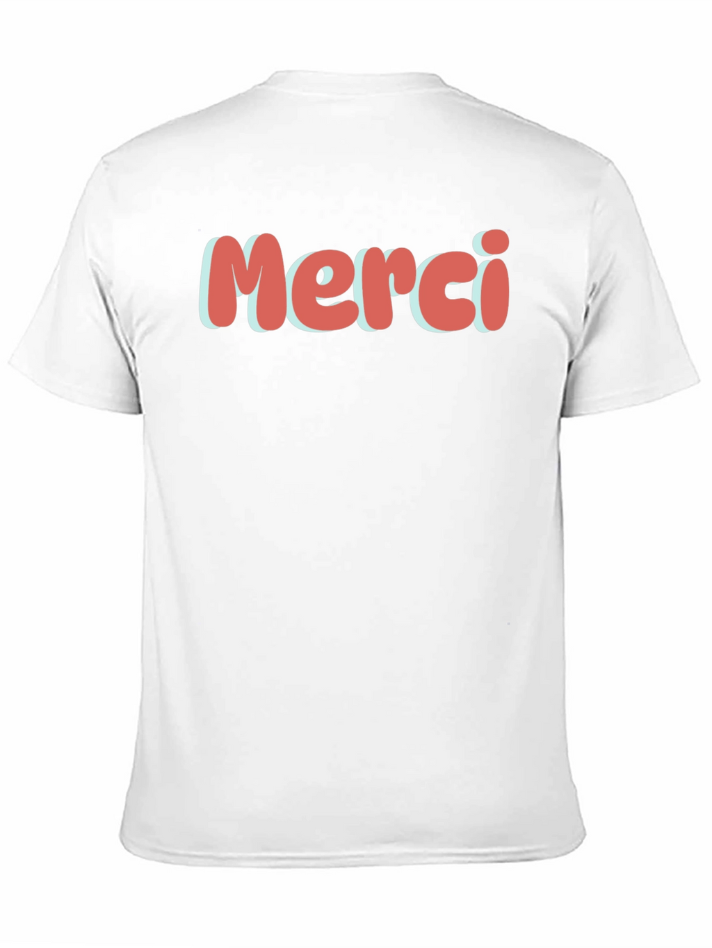 Merci Graphic Tee - Stylish Casual Wear