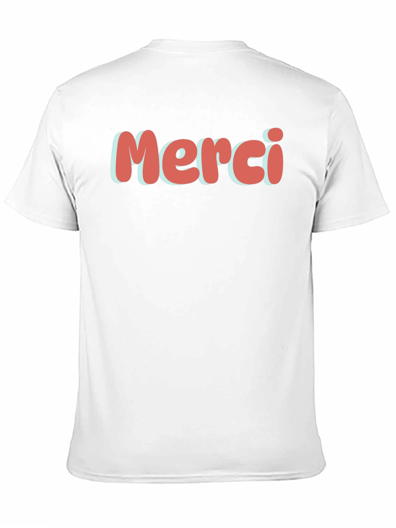 Merci Graphic Tee - Stylish Casual Wear