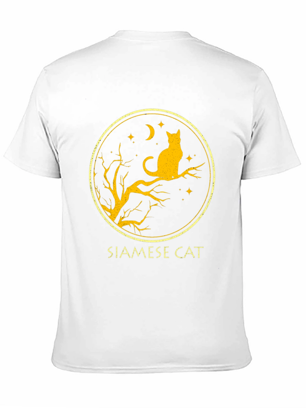 Siamese Cat T-Shirt - Black