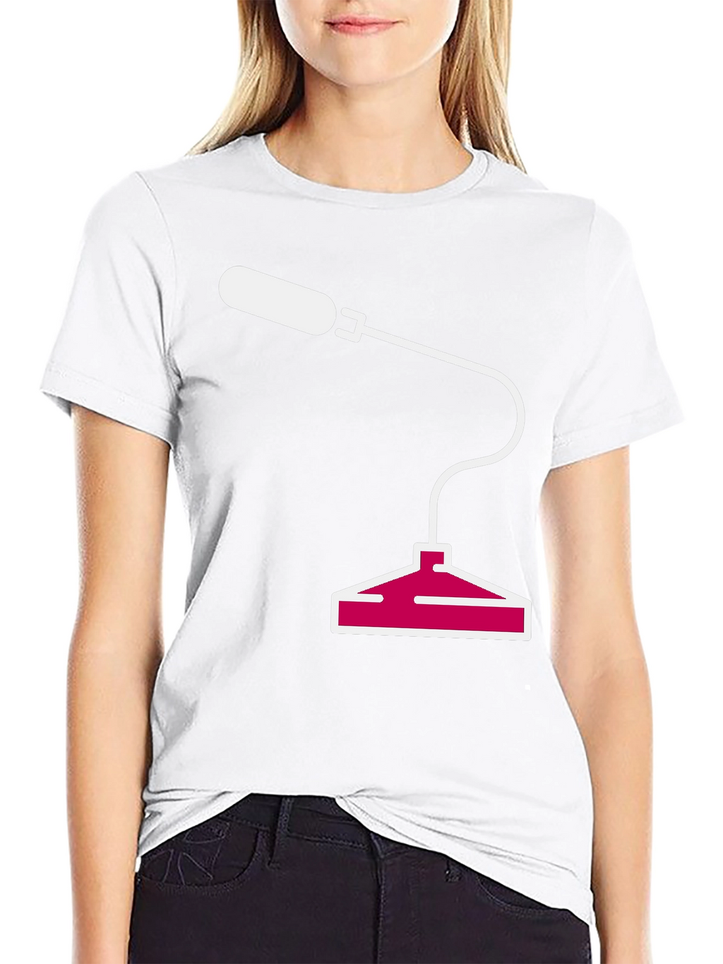 Abstract Microphone Graphic Tee