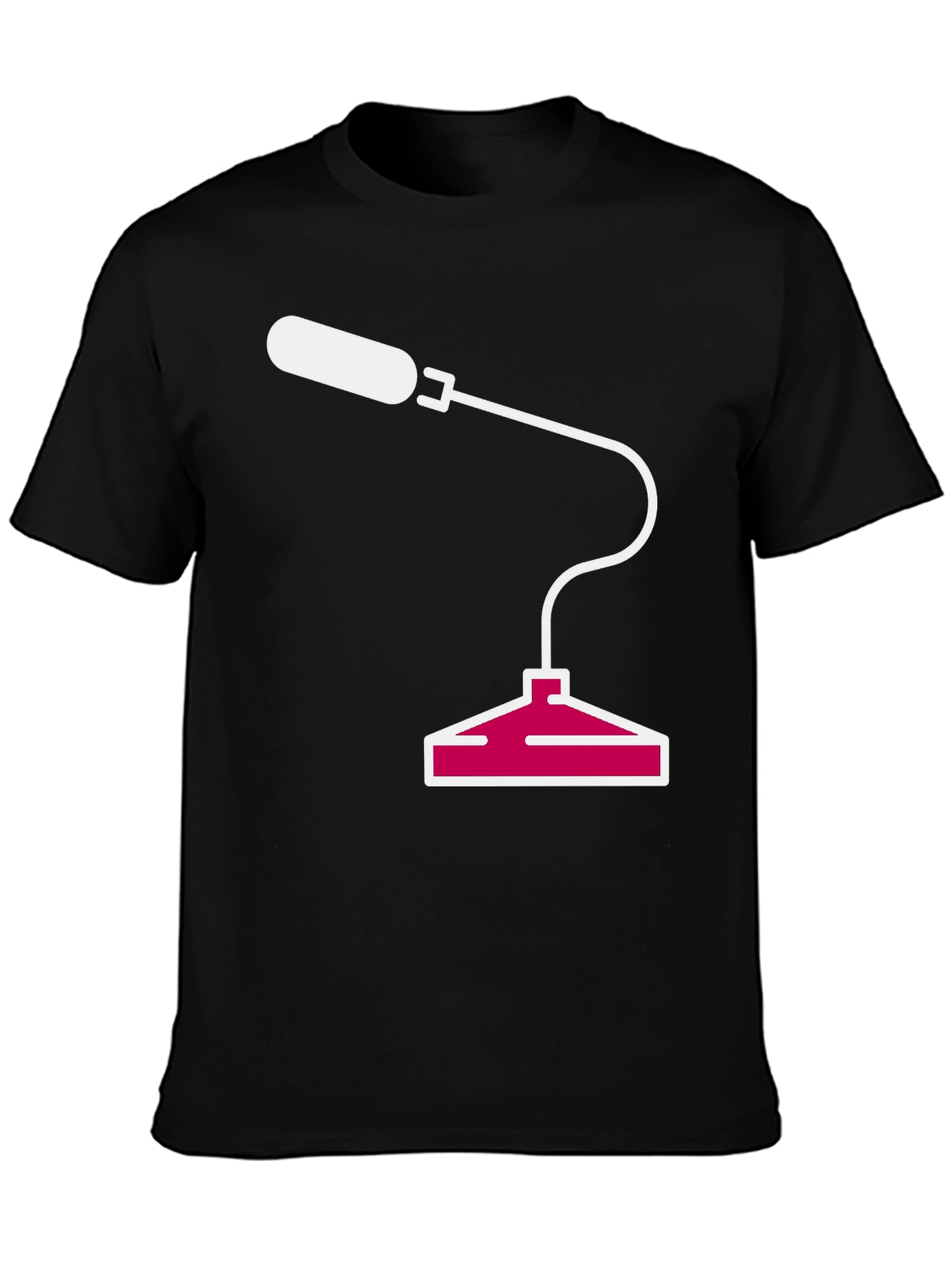 Abstract Microphone Graphic Tee