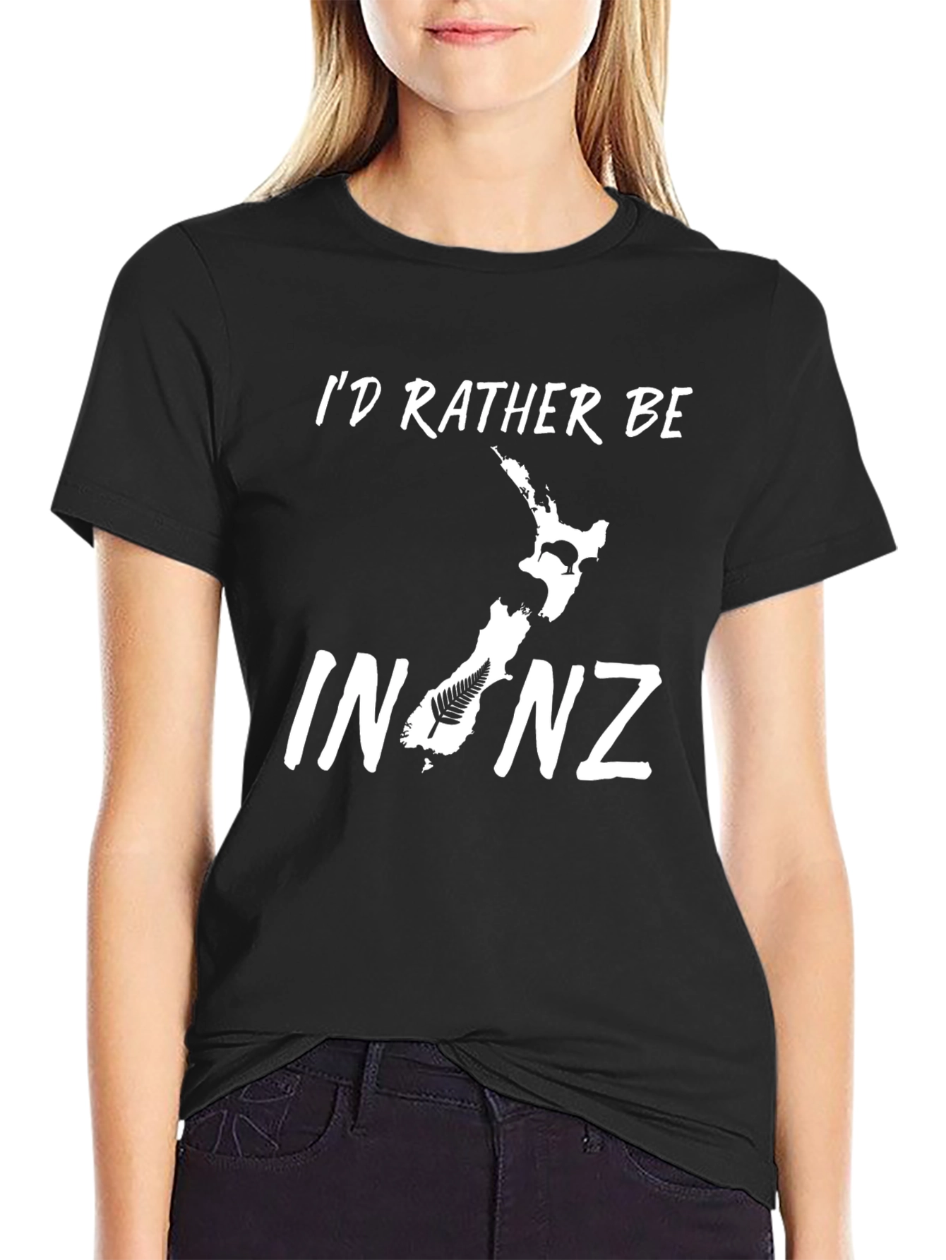 Id Rather Be in NZ T-Shirt