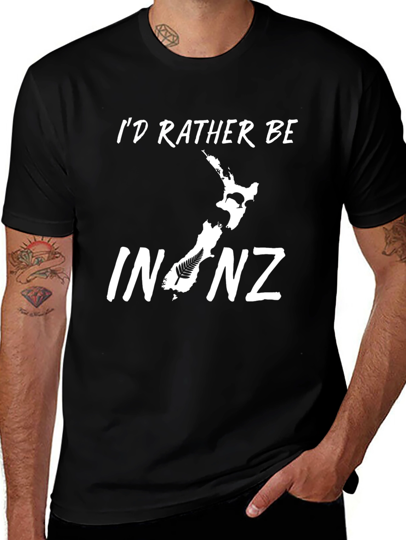 Id Rather Be in NZ T-Shirt