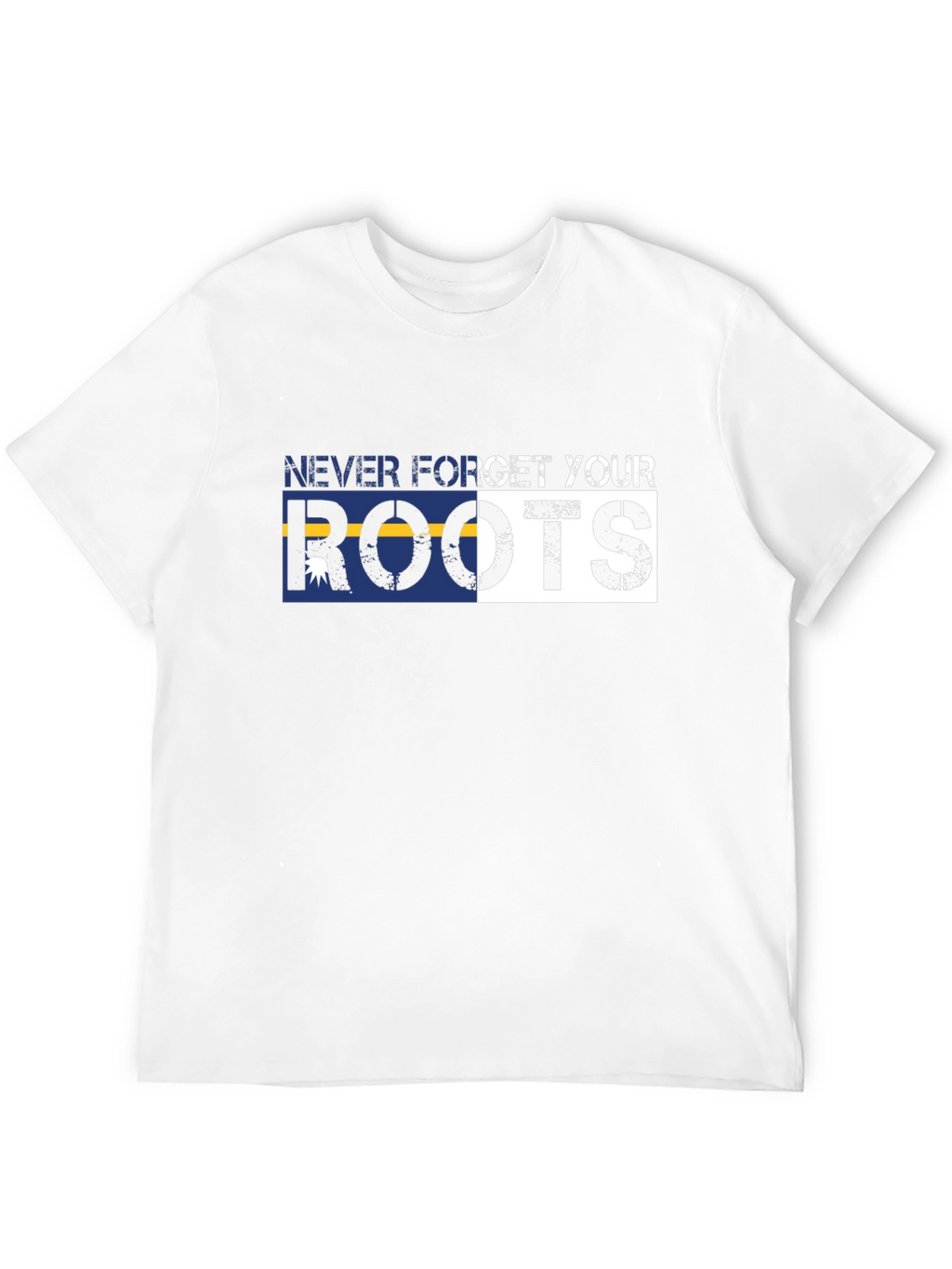 Never Forget Your Roots Graphic Tee - Black